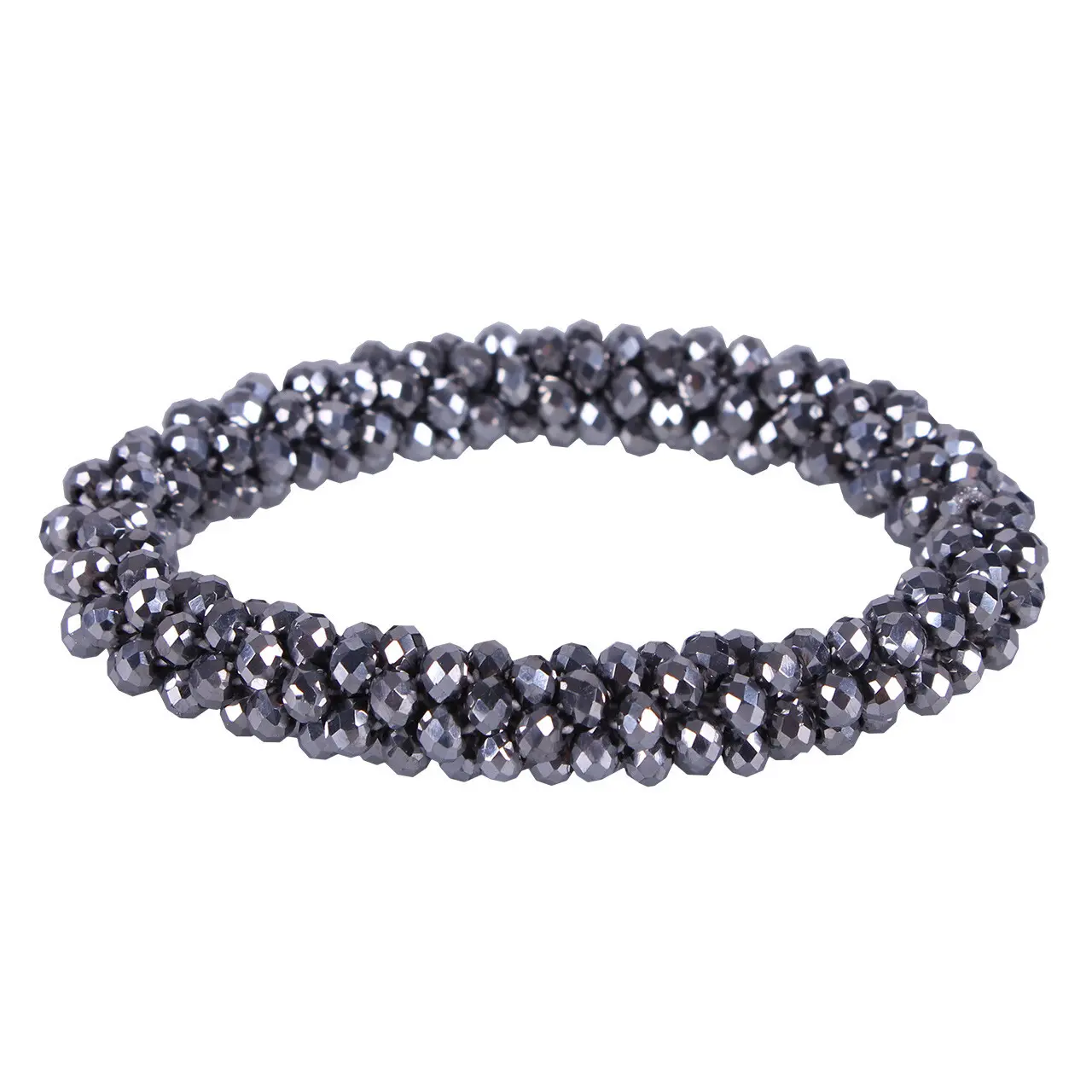 Qhp Argenté Woman's Scrunchie Shine