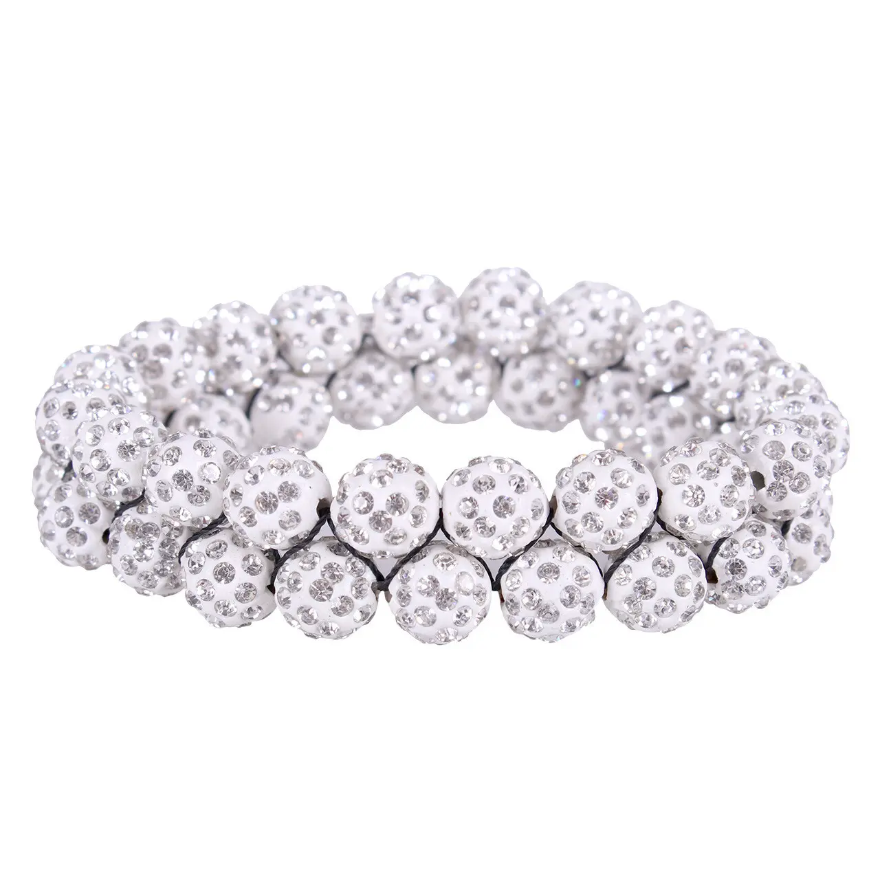 Qhp Blanc Elastic For Woman's Bun Gloss