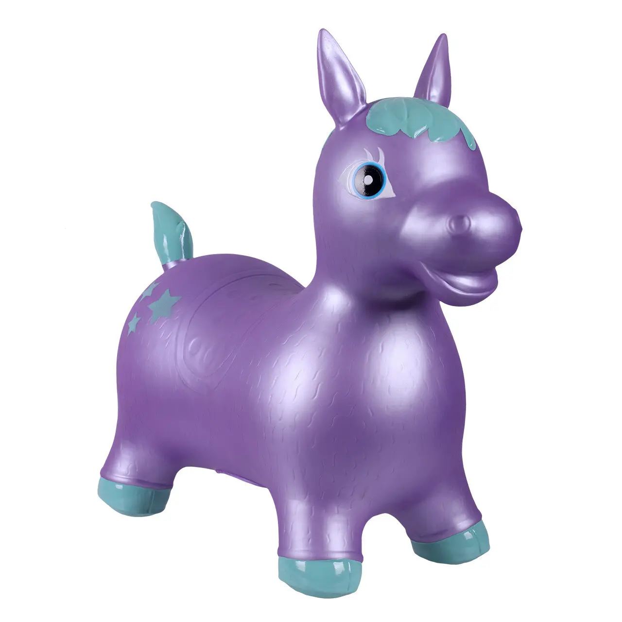Qhp Violet Horse Toy Jumpy Pearl