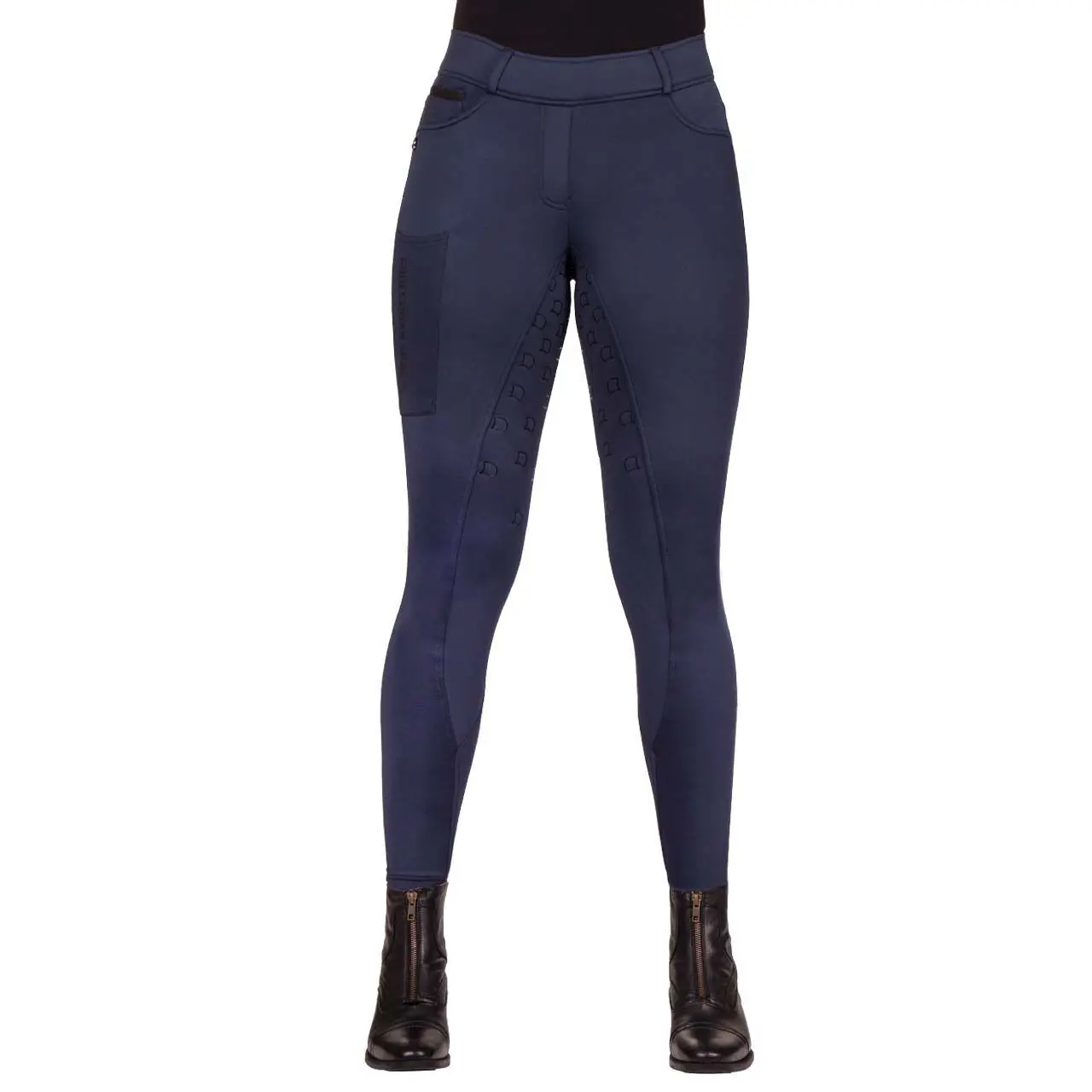 Leggings reiten frauen full grip QHP Jorine