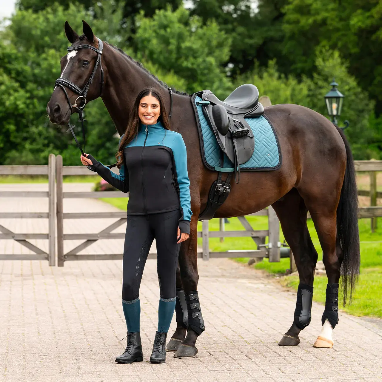 Veste Equitation Veste De Compétition équitation Femme QHP Juliet