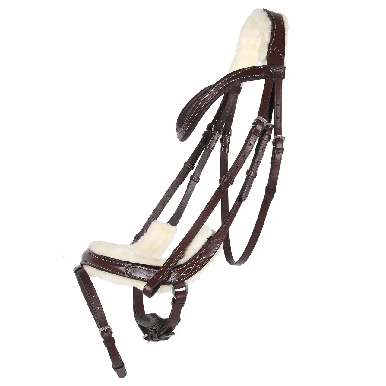 Qhp Marron Riding Bridle Ontario