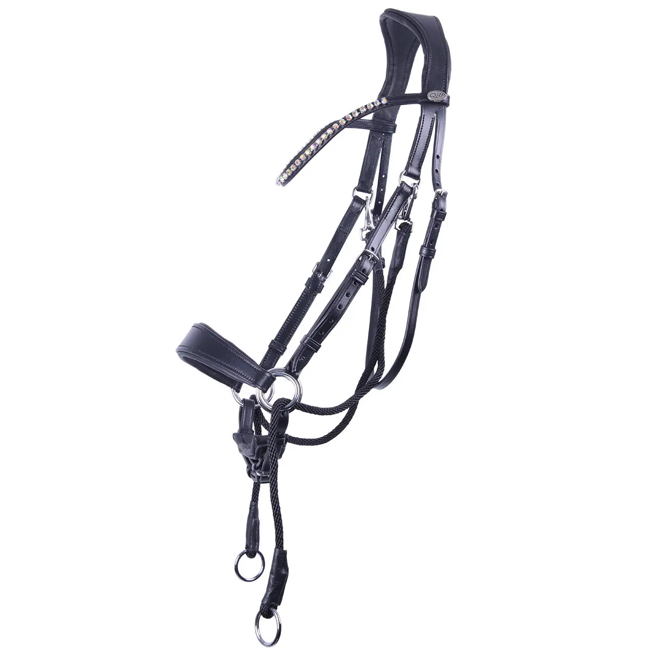 Qhp Noir Riding Bridle Sunna