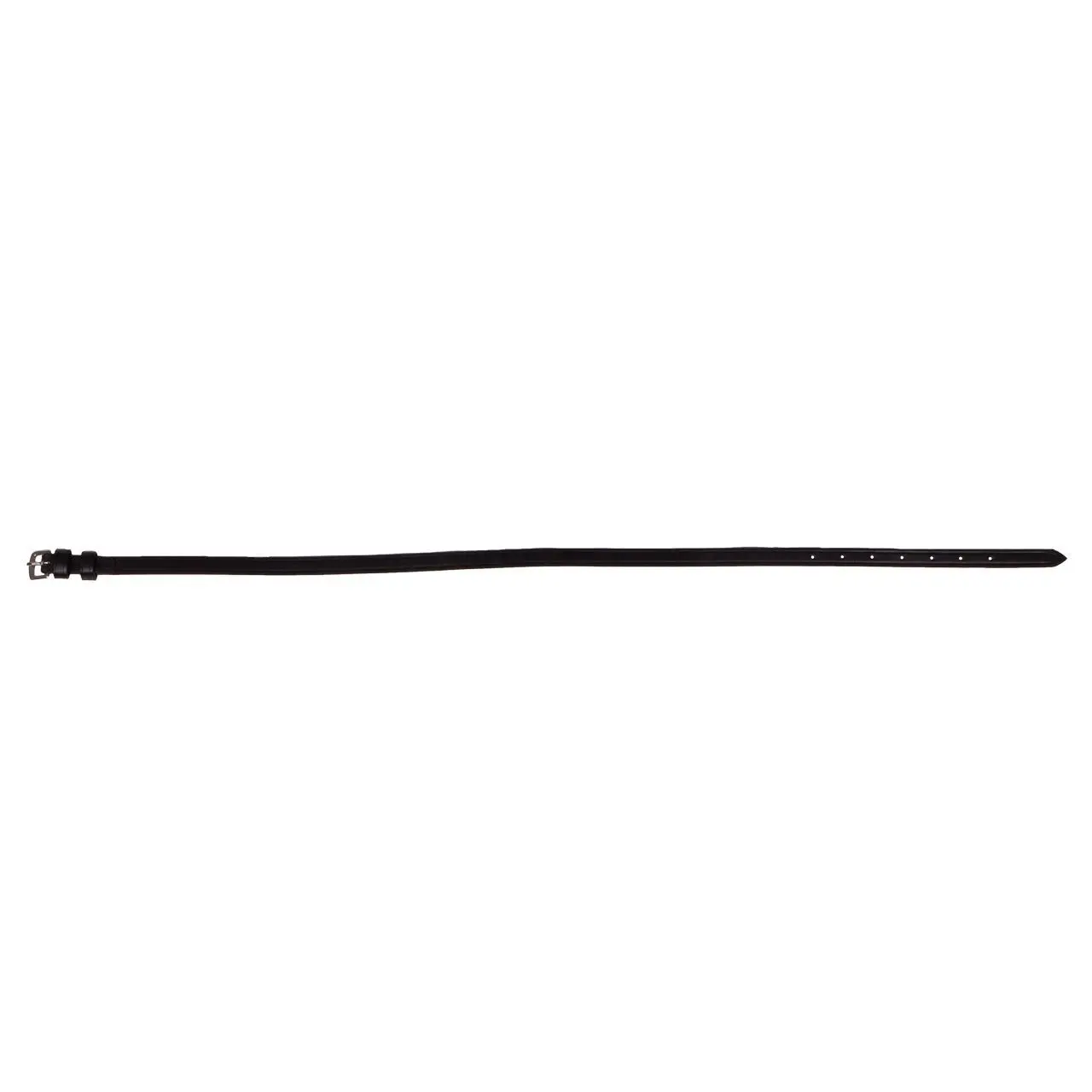 Qhp Noir Horse Noseband Strap Basic