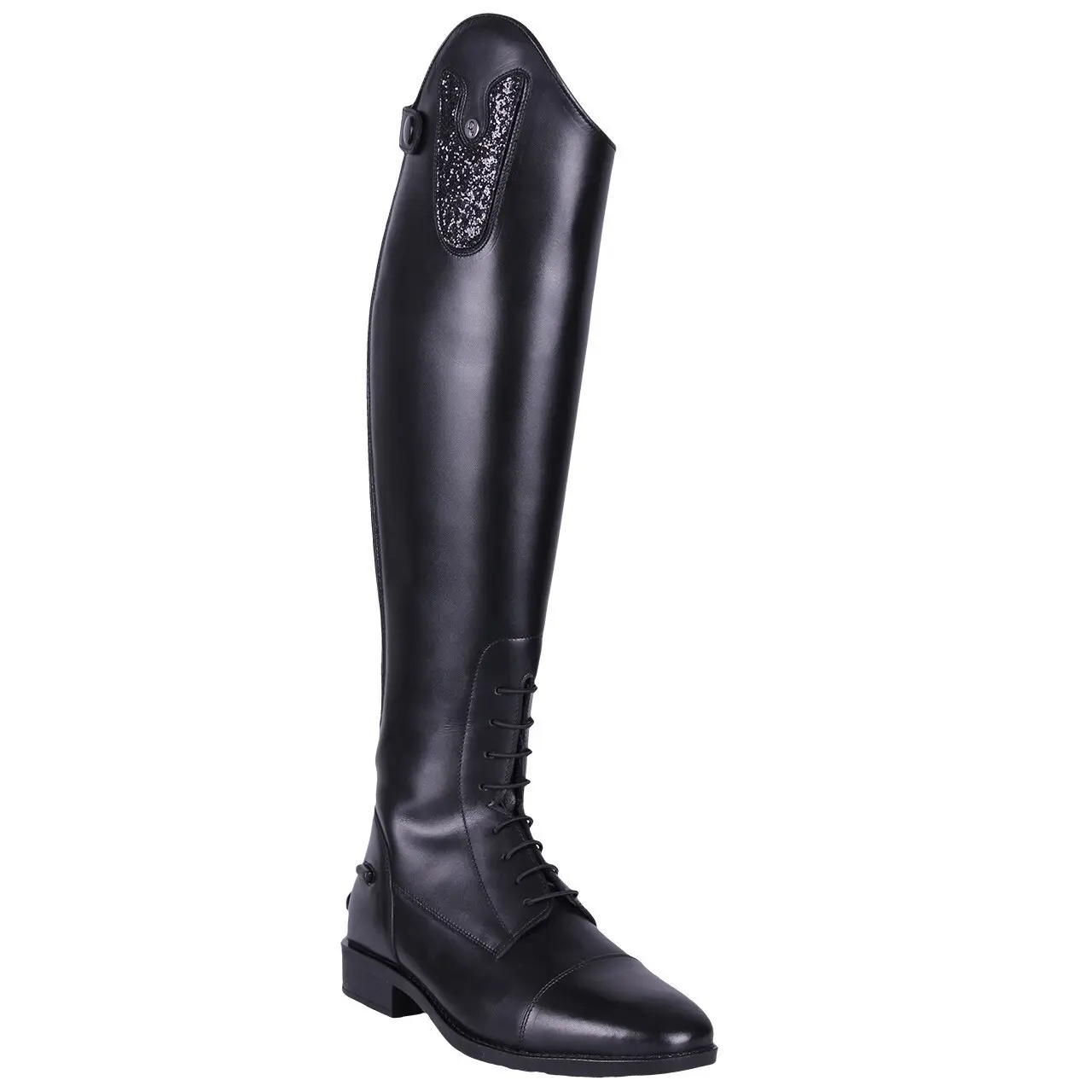 Qhp Noir Wide Sasha Riding Boots