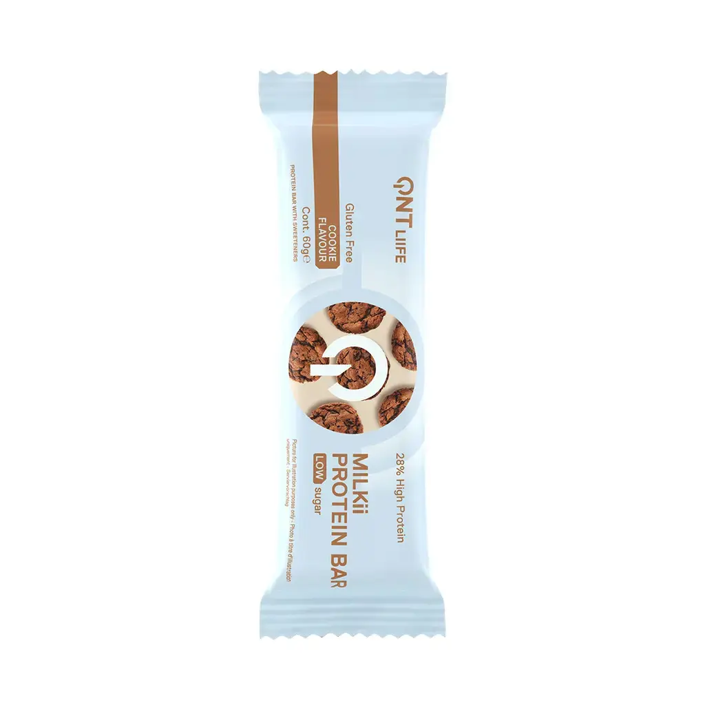Protein Cookie QNT Liife Milkii Protein Bar Low Sugar