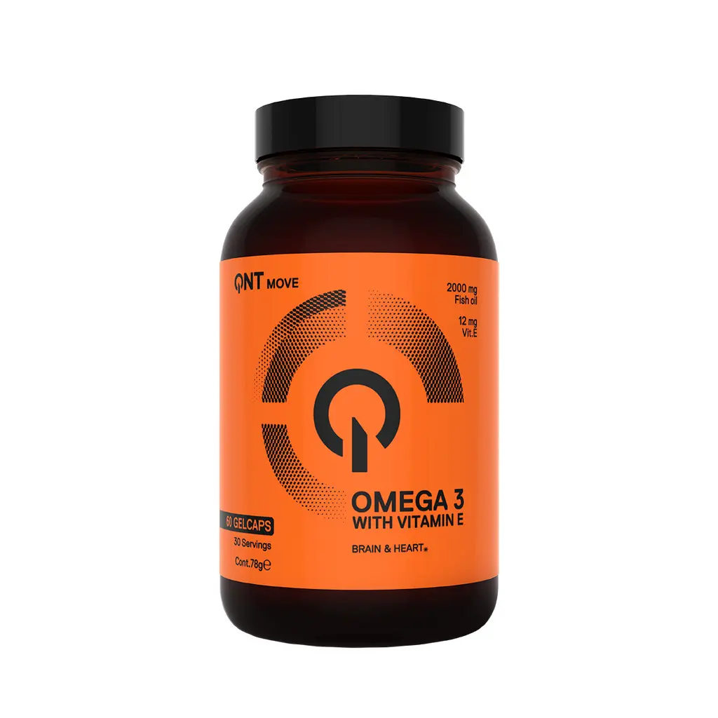 QNT Complément alimentaire 90 capsules Omega 3, Noir, Taille 3000 mg