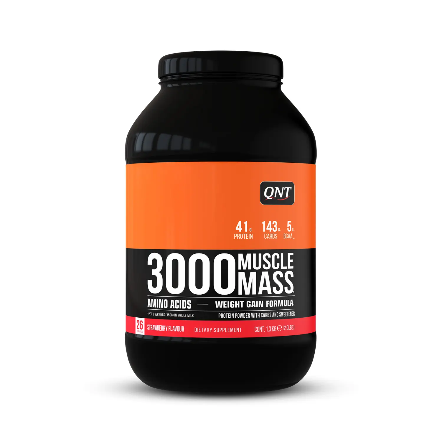 Nutrizione proteica QNT 3000 Muscle Mass - Chocolat
