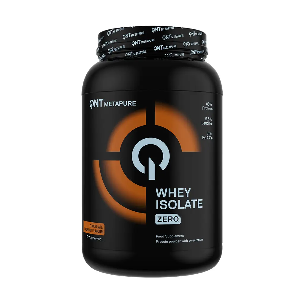 Qnt Noir Chocolate Hazelnut Protein Metapure Whey Isolate Zero 908 G
