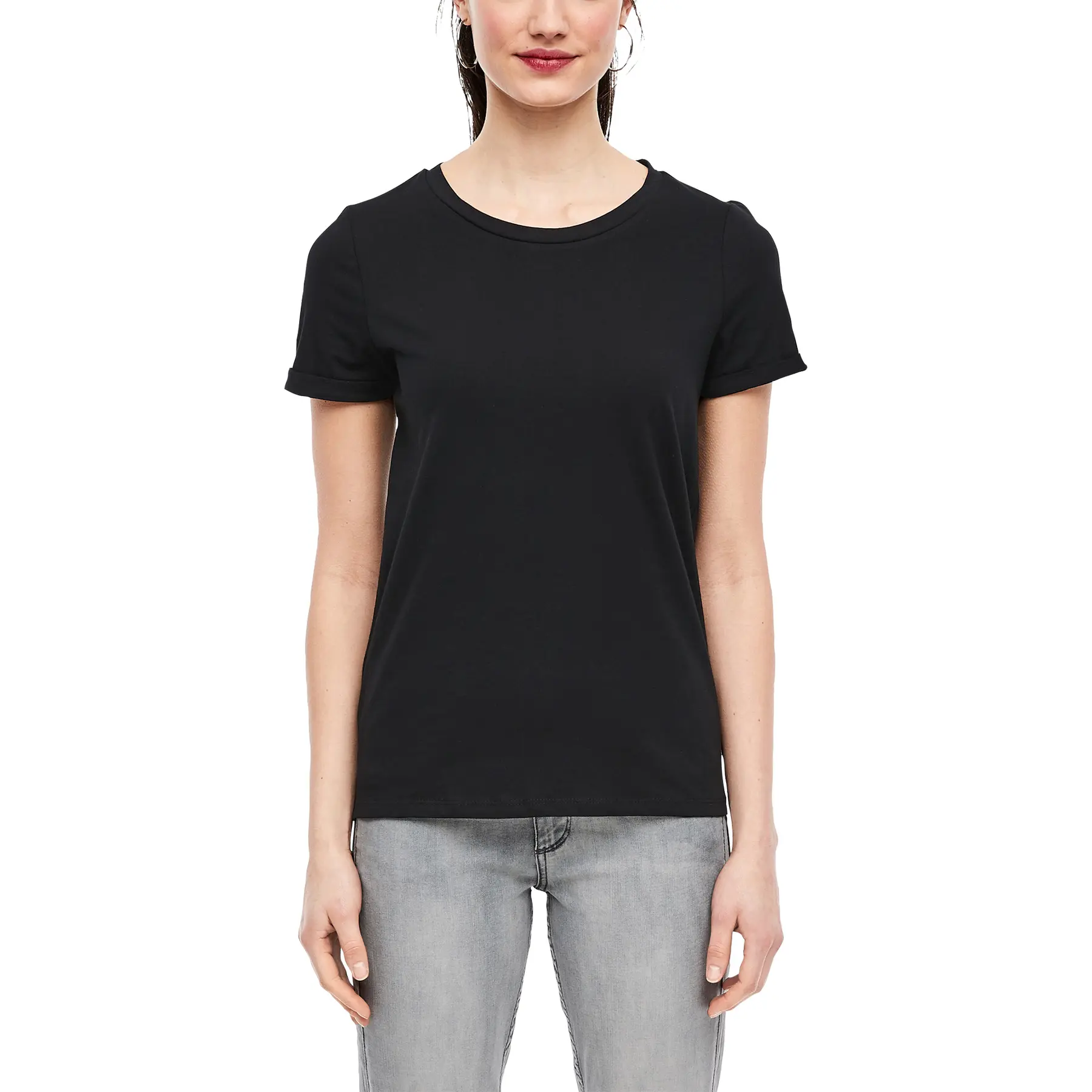 Damen Kurzarm-T-Shirt QS