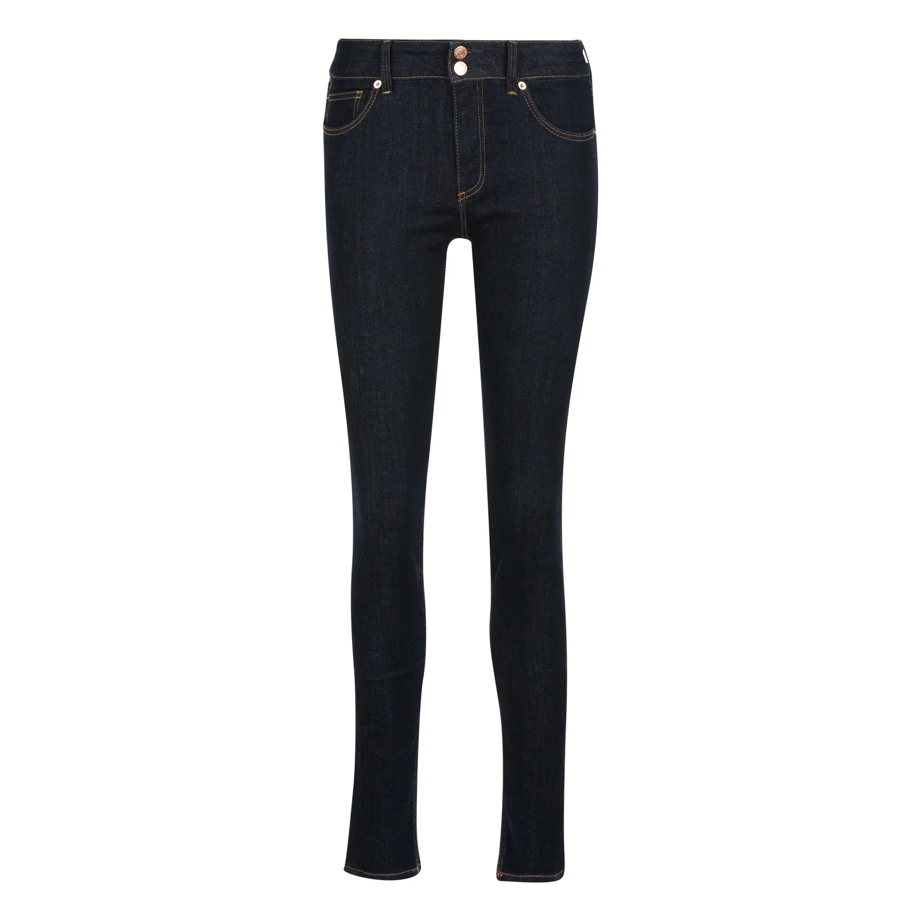 Jeans Skinny con passanti per cintura donna