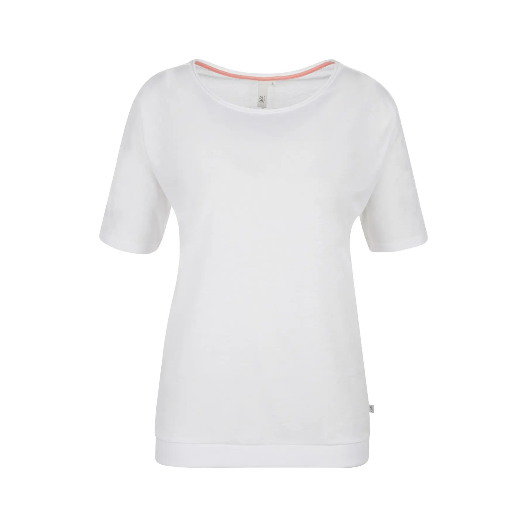 Damen T-Shirt mit elastischer Basis QS