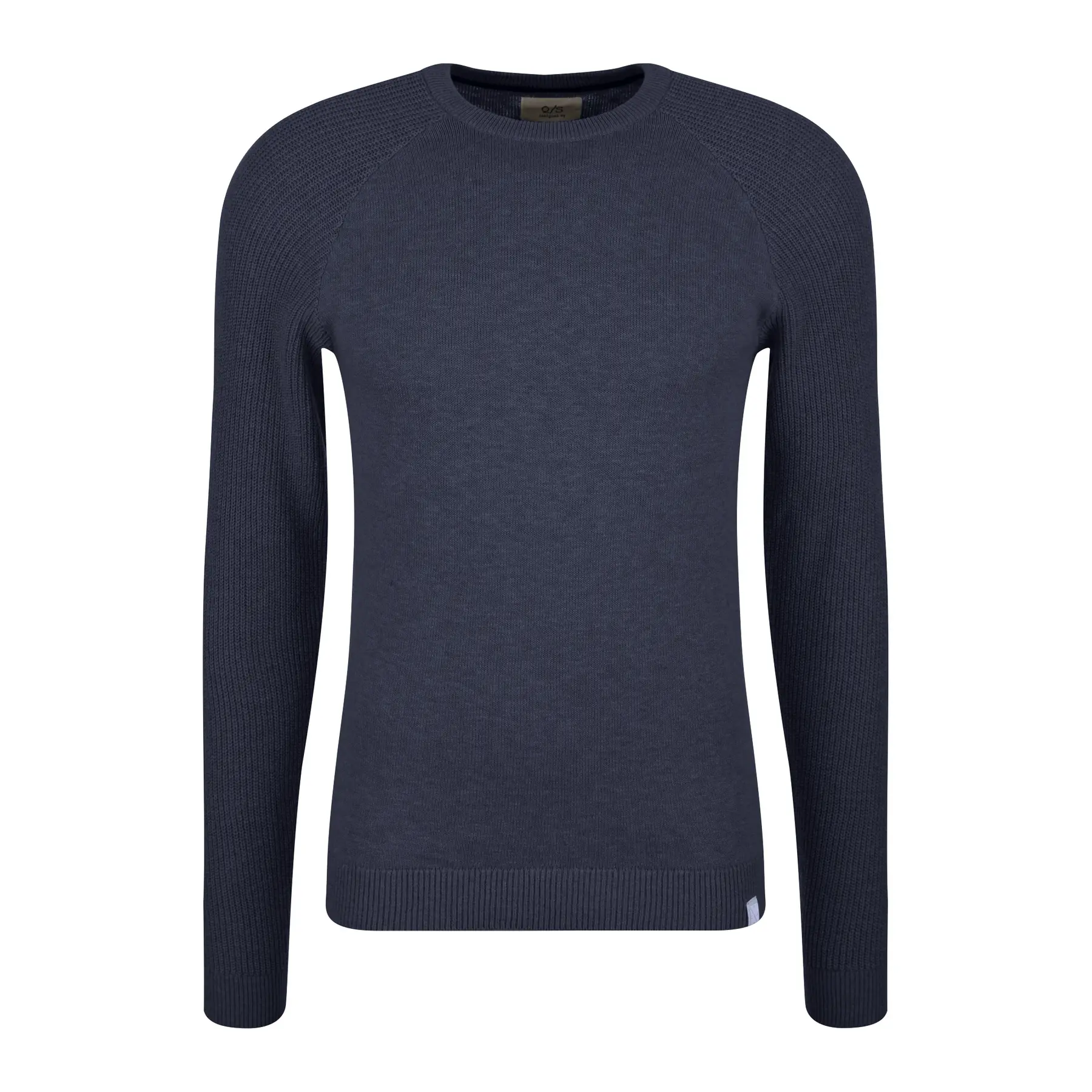 Pullover mit strukturiertem Strick und Raglanärmeln QS