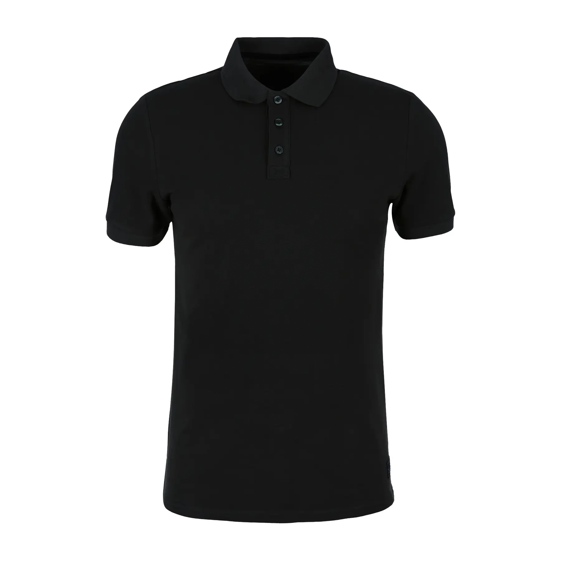 Classic Soft Piqué Cotton Polo With Badge Qs