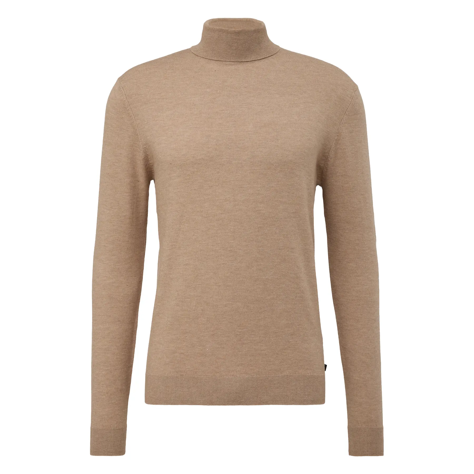 Pullover aus Strick mit Rollkragen in taillierter Passform QS