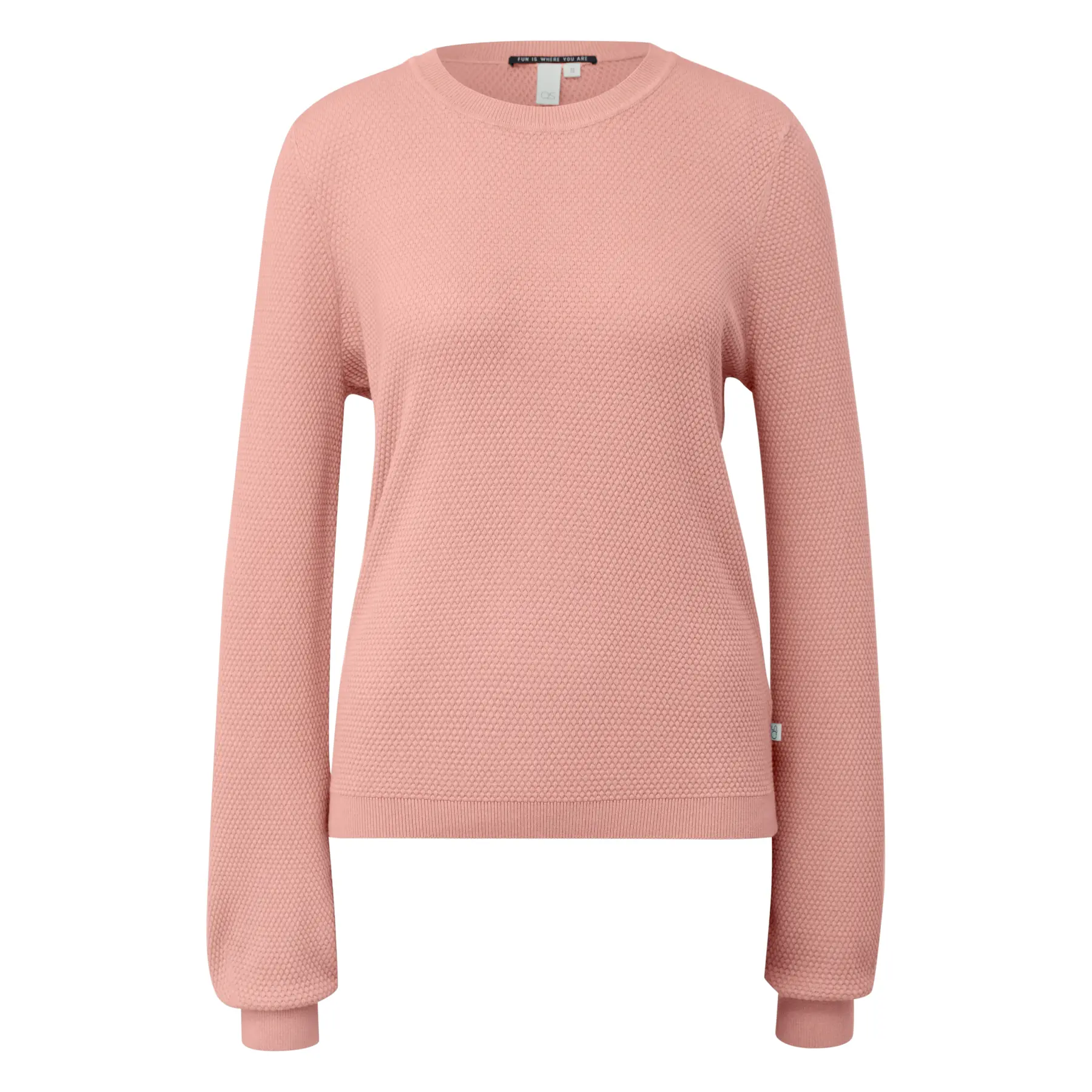 Pull mit Dobby-Struktur für Damen QS