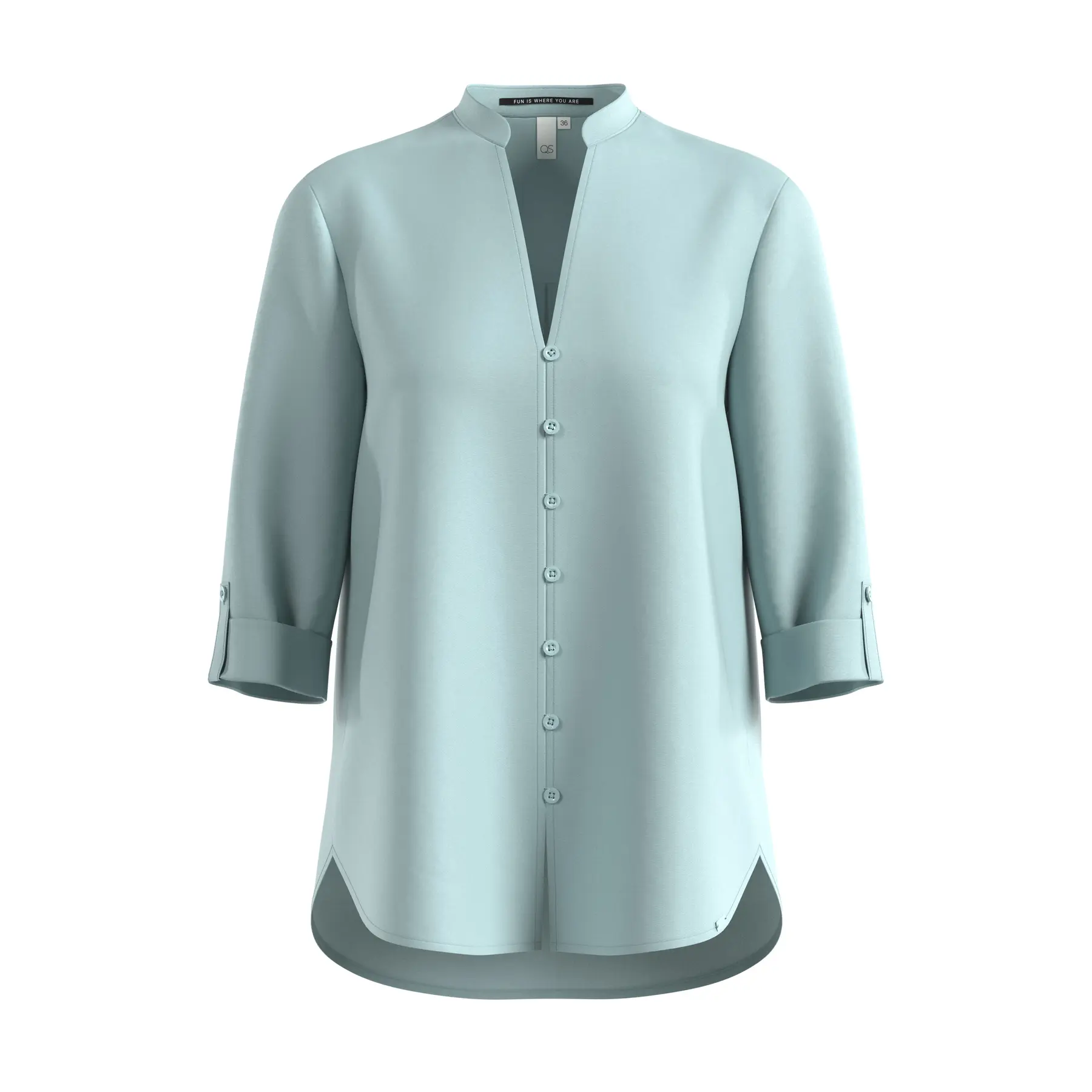 Bluse, 3/4-Ärmel, Damen QS