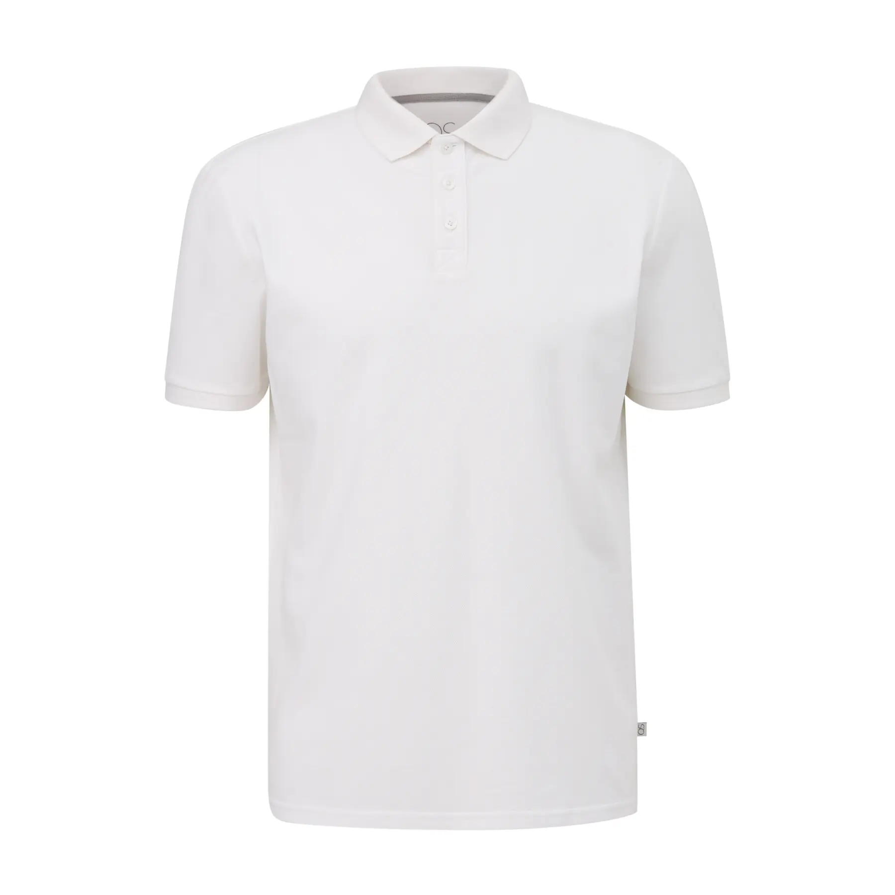 Texturiertes Piqué-Polo QS