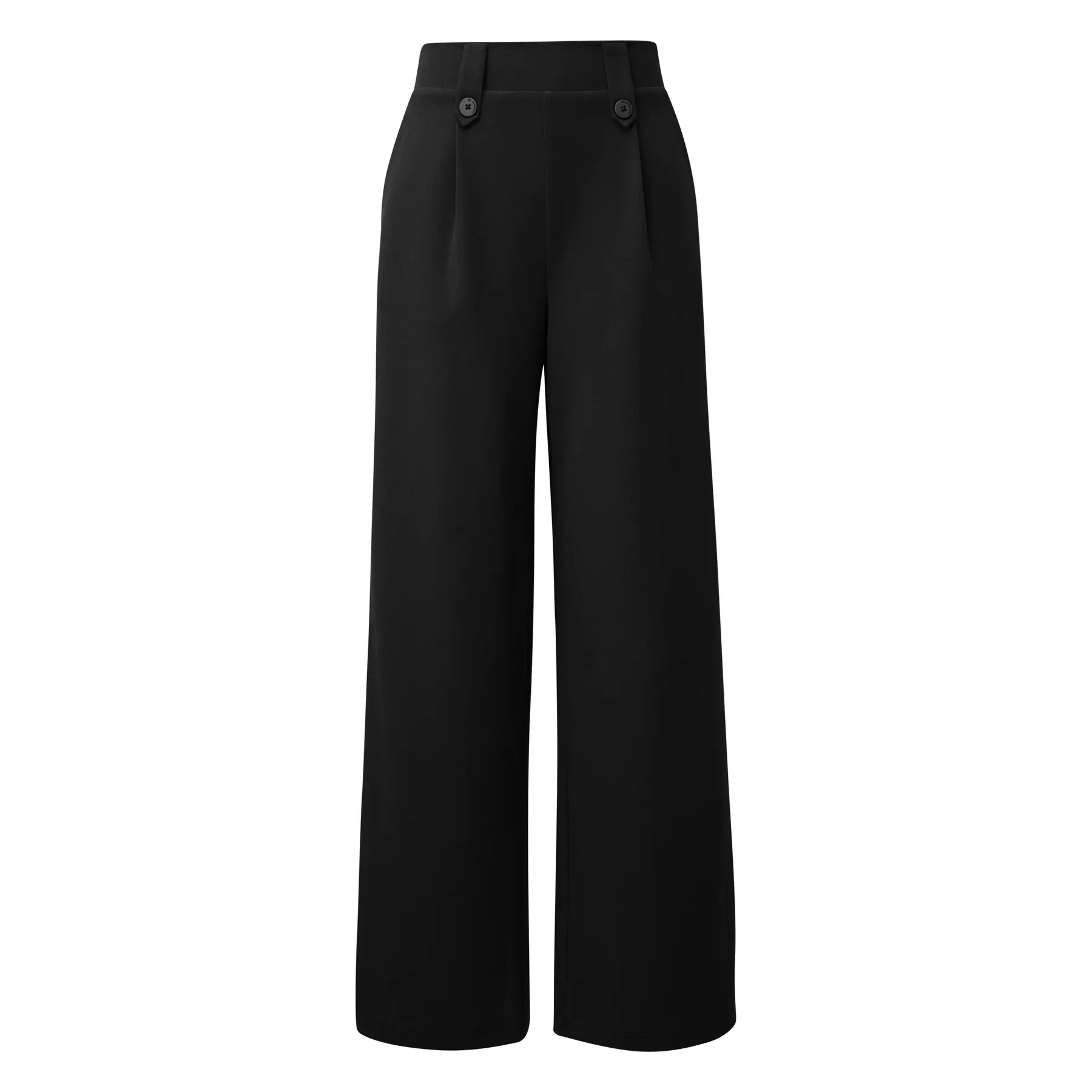 Hoch taillierte weite Hose Damen QS