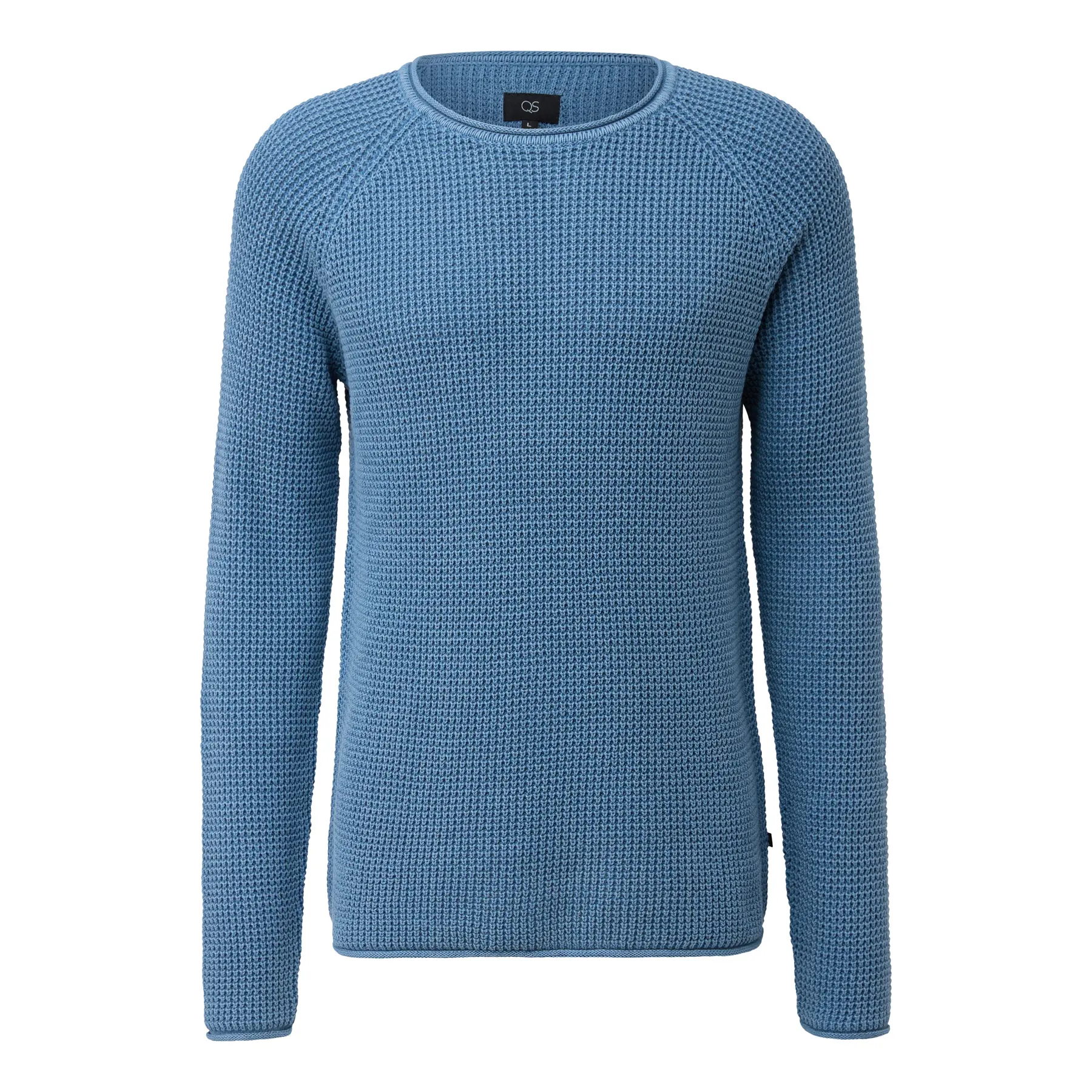 Raglan-Pullover mit Ärmeln aus Strick QS