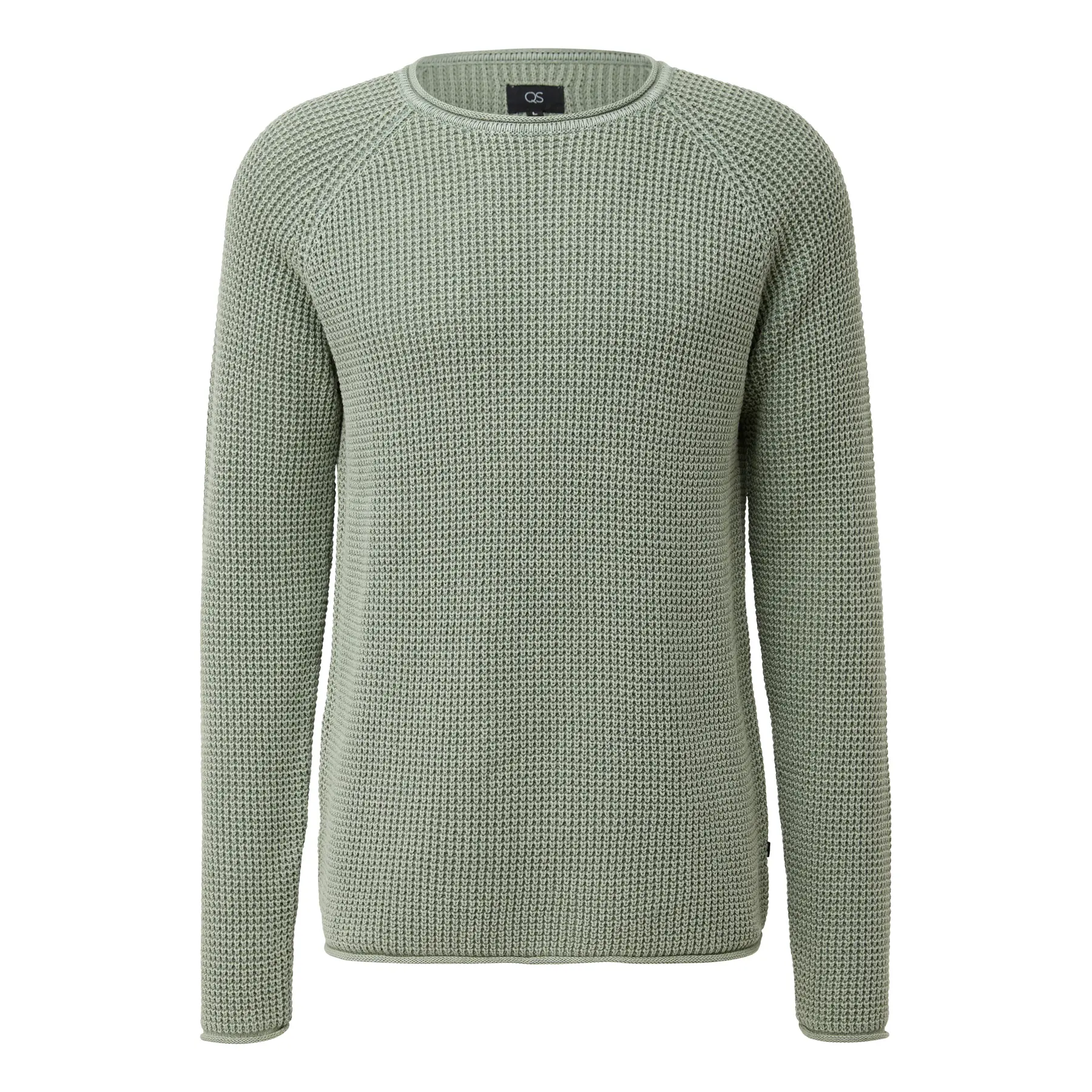 Raglan-Pullover mit Ärmeln aus Strick QS