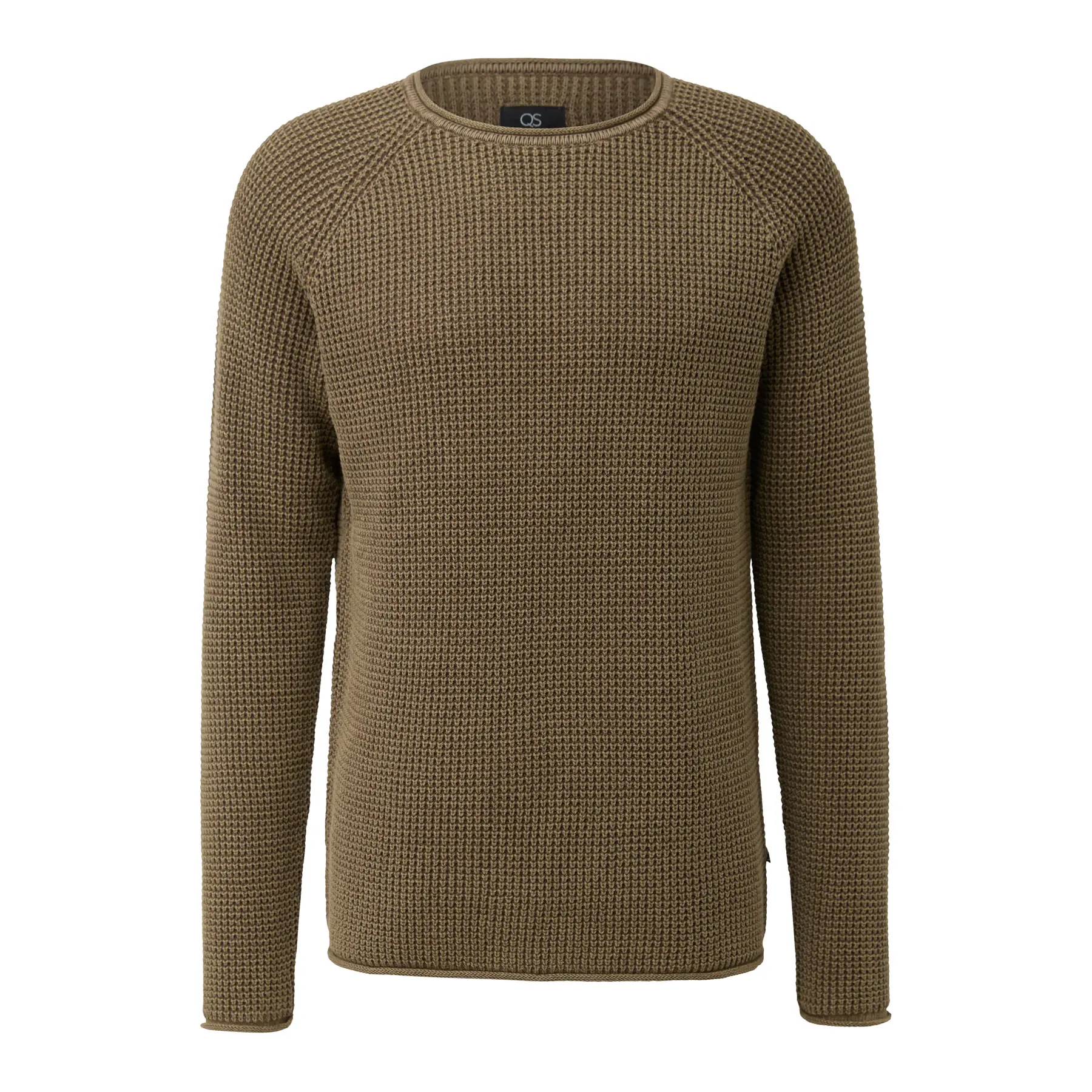 Raglan-Pullover mit Ärmeln aus Strick QS