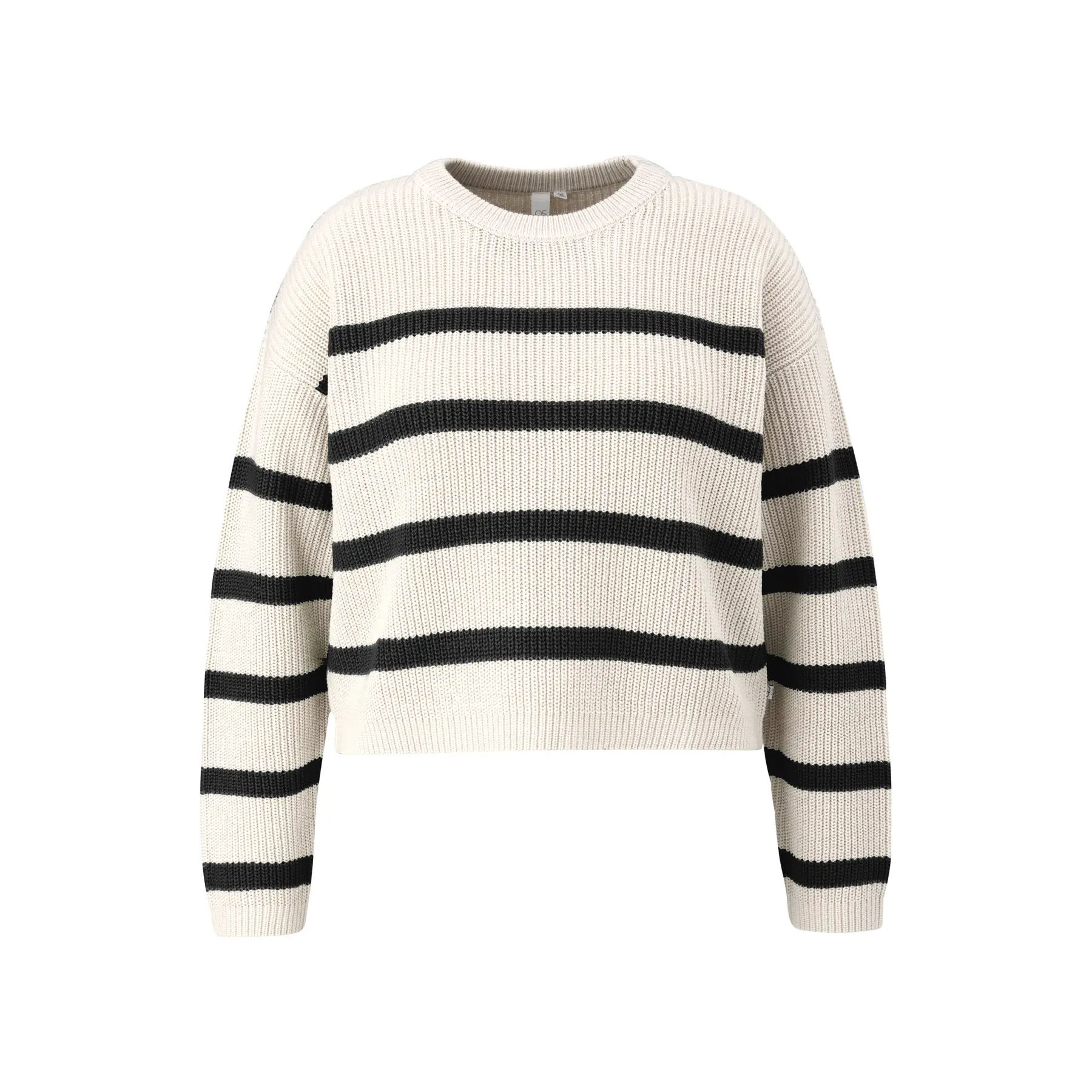 Gestreifter Pullover aus Strick Damen QS