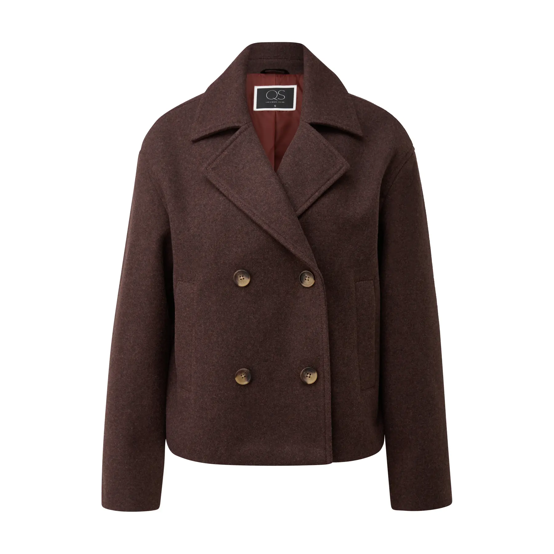 Wolljacke Damen QS Caban