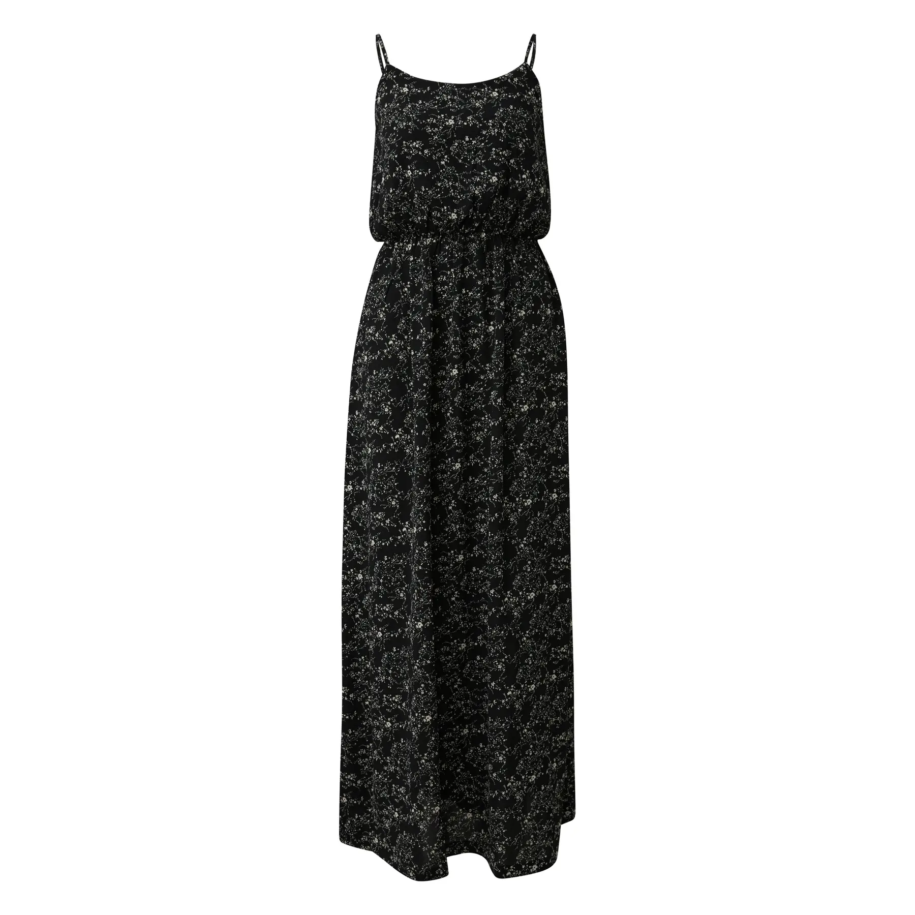 Lange Trägerkleid Damen QS