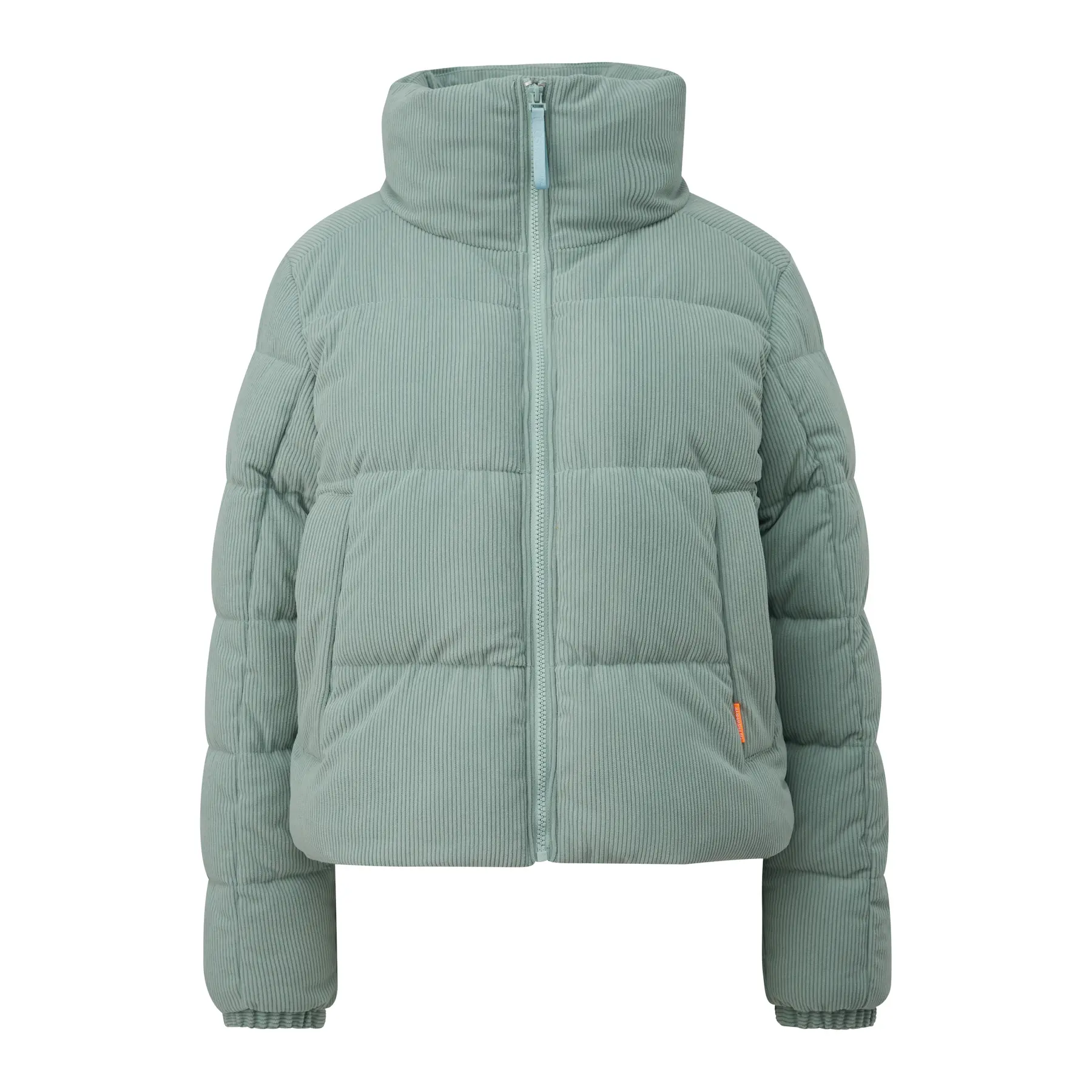 Daunenjacke  aus Samt, Damen QS