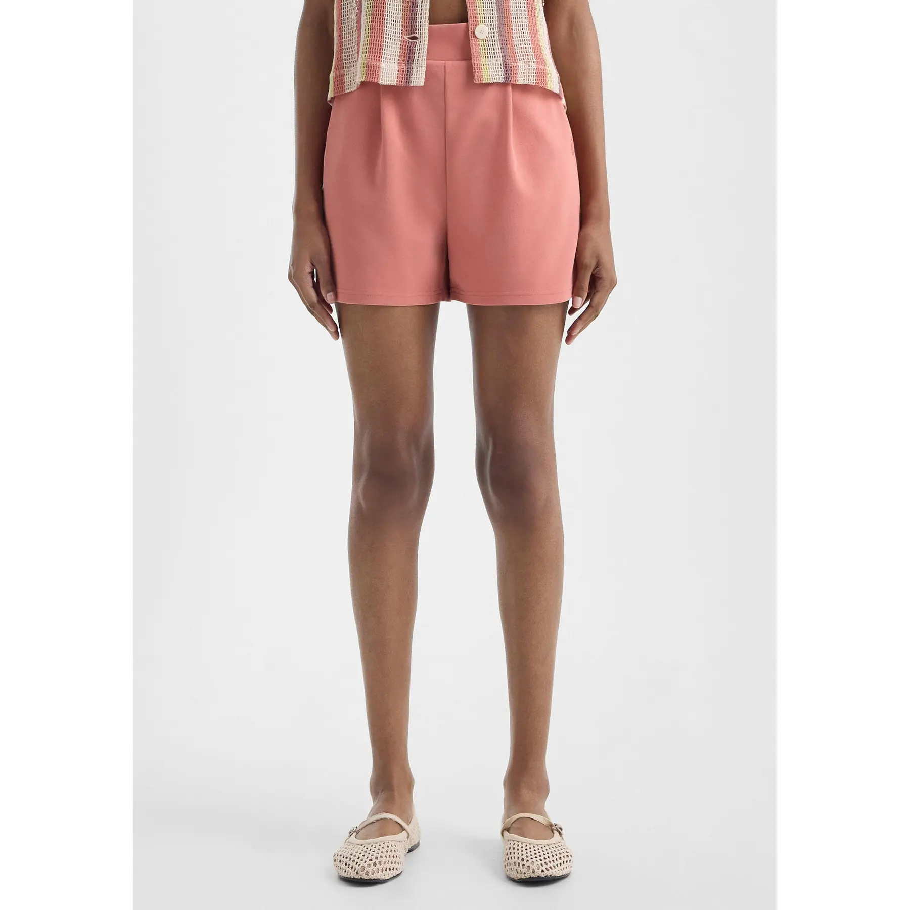 Damen Shorts Mit Knopfdetails Qs
