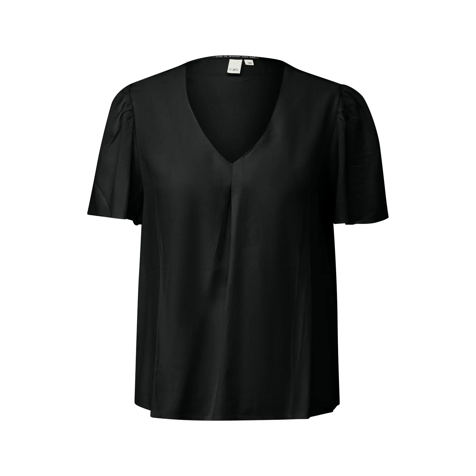 Vrouwenblouse van viscose QS