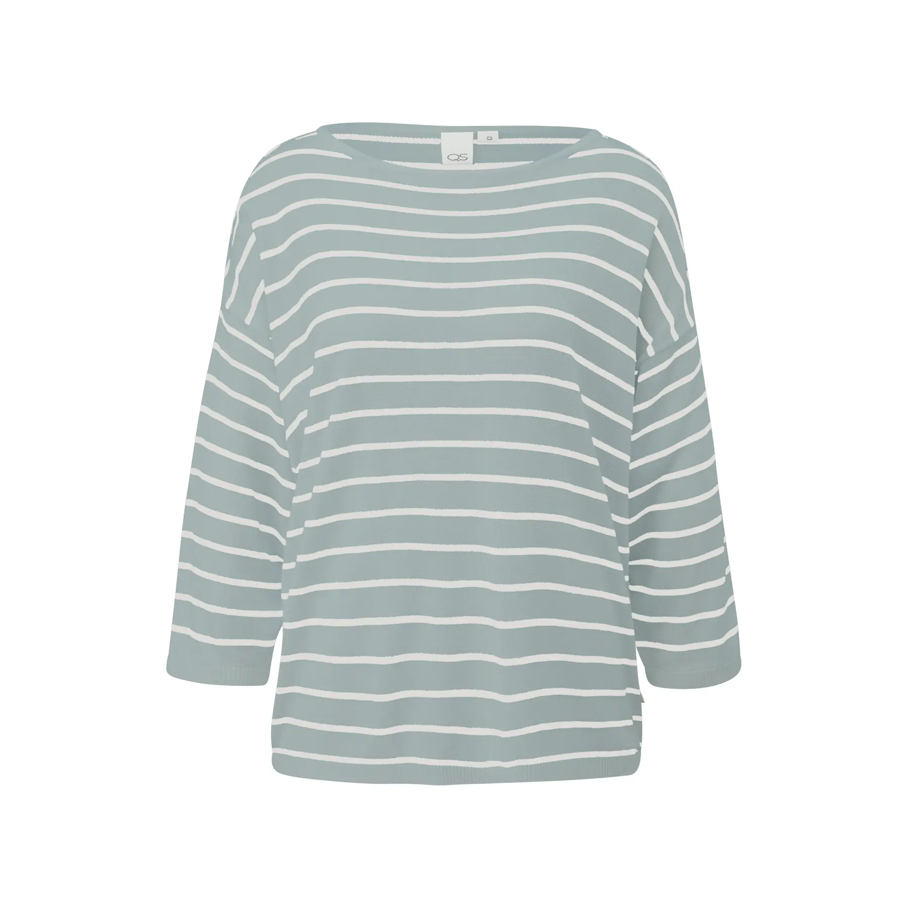 Leichte 3/4-Ärmel Viskose Bluse für Damen QS