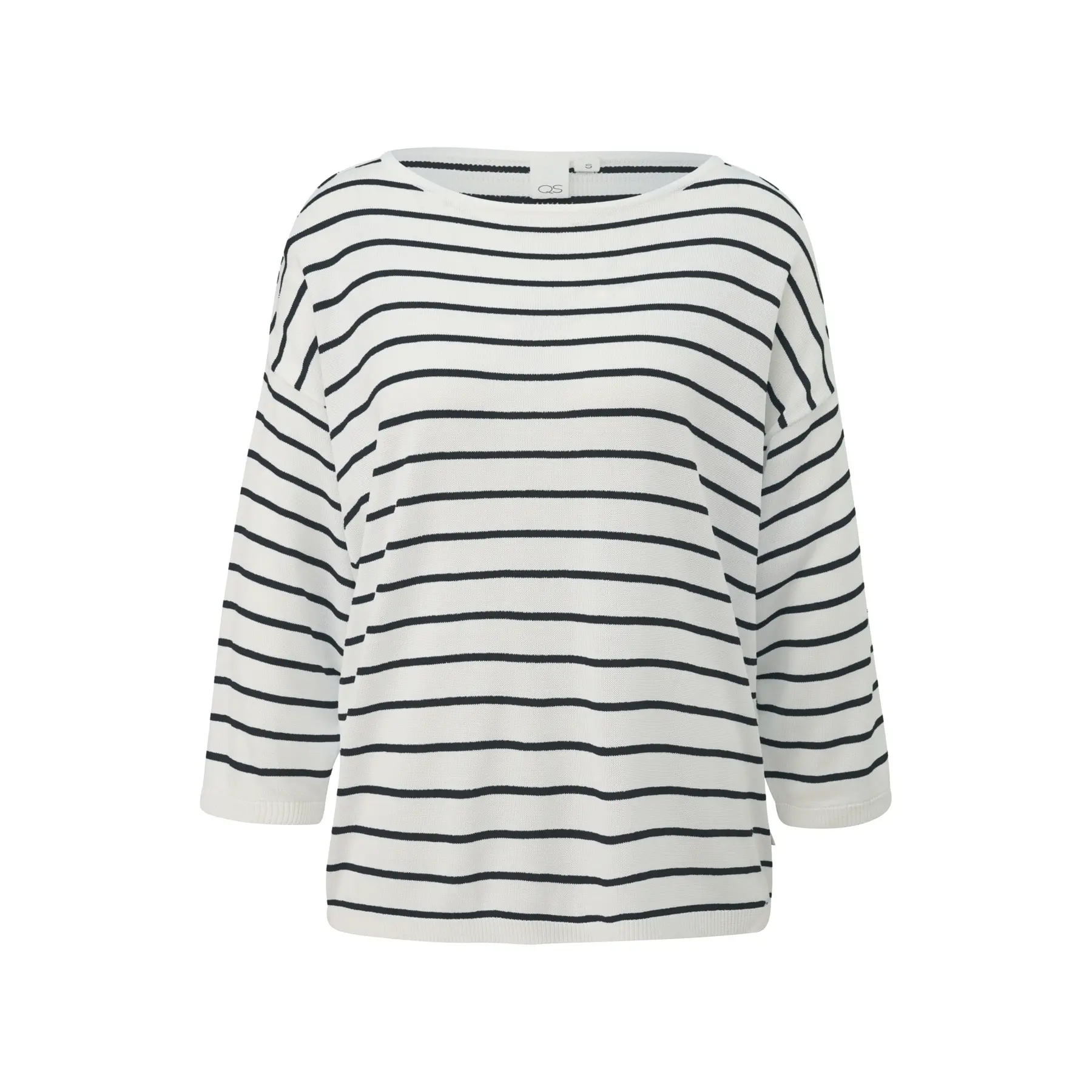 Leichte 3/4-Ärmel Viskose Bluse für Damen QS