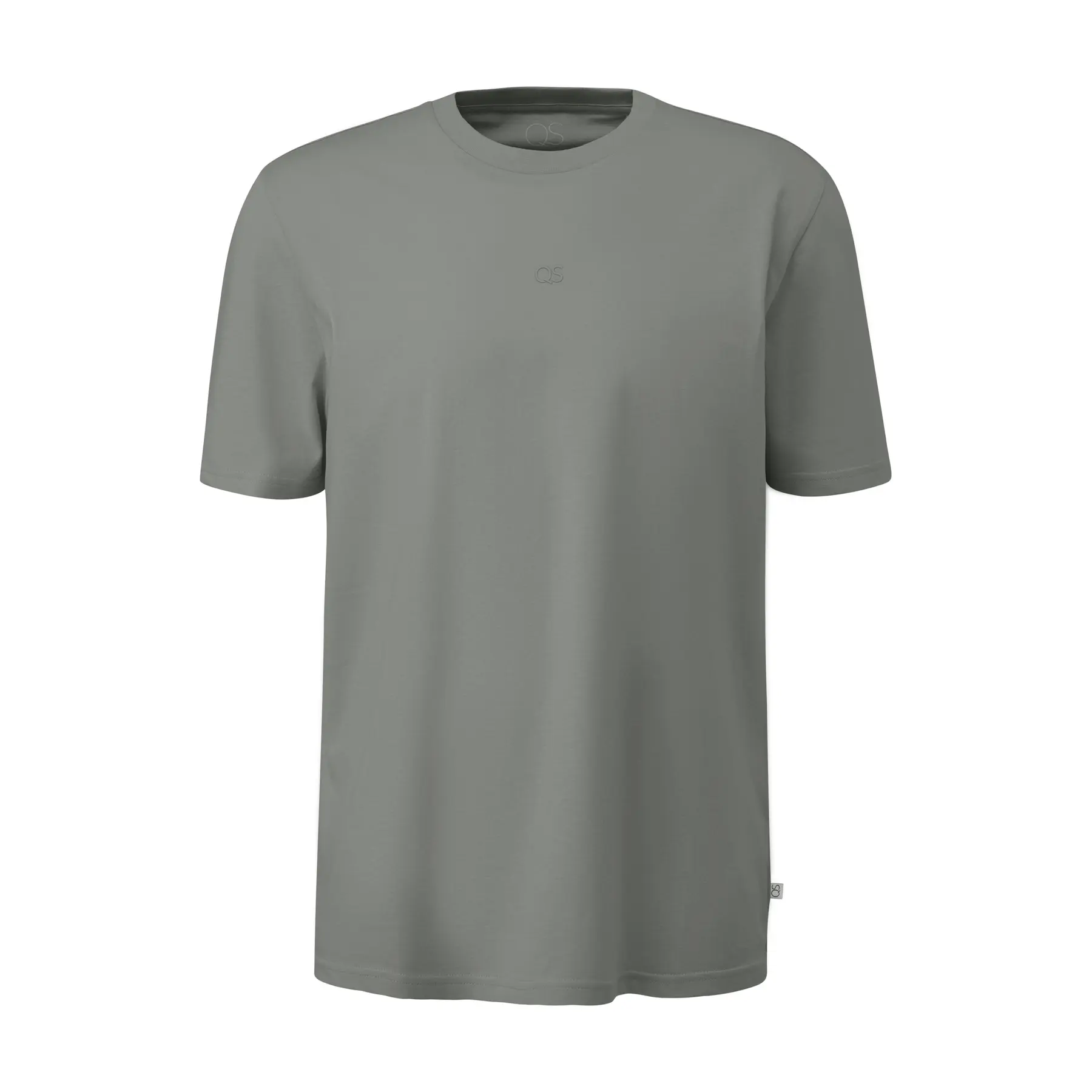 Q/S designed by - Heren t-shirt - Maat XL - Mannen - GRIJS - katoen