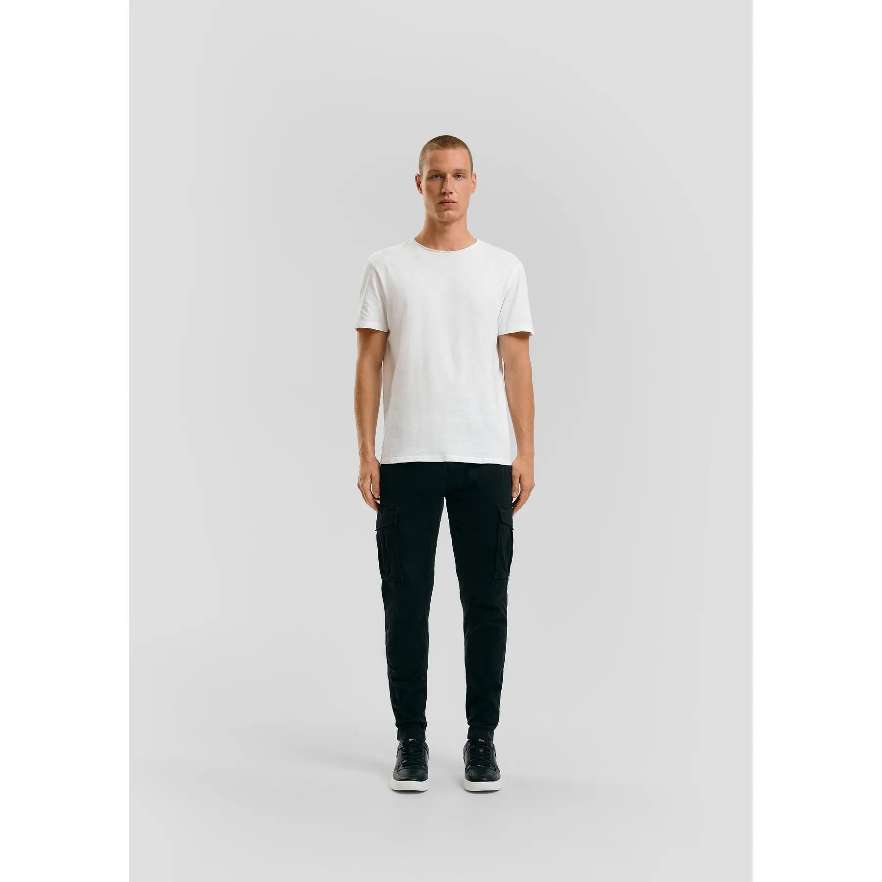 Stretch Baumwoll-Canvas Cargo-Hose QS