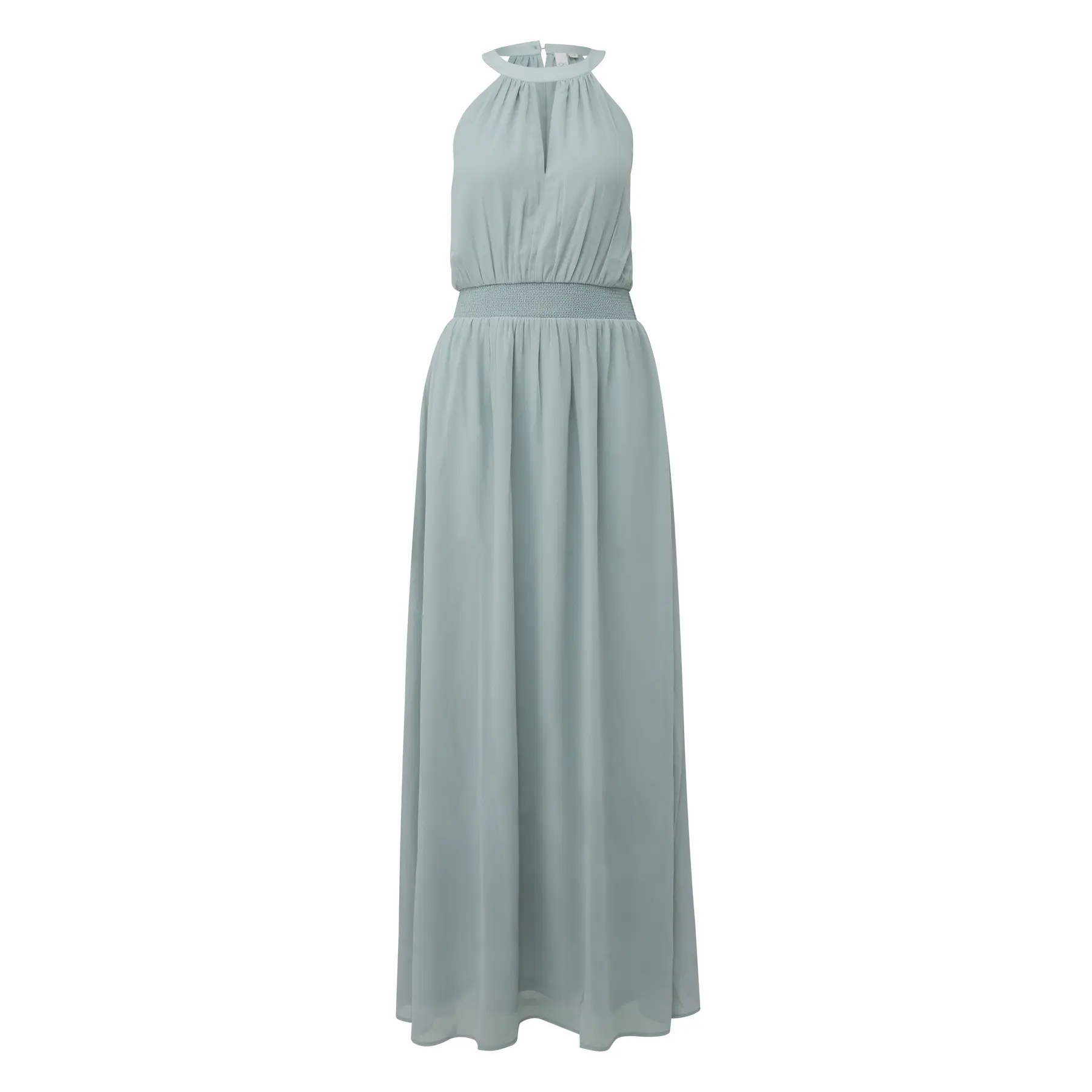 Lange Chiffon Kleid Damen QS