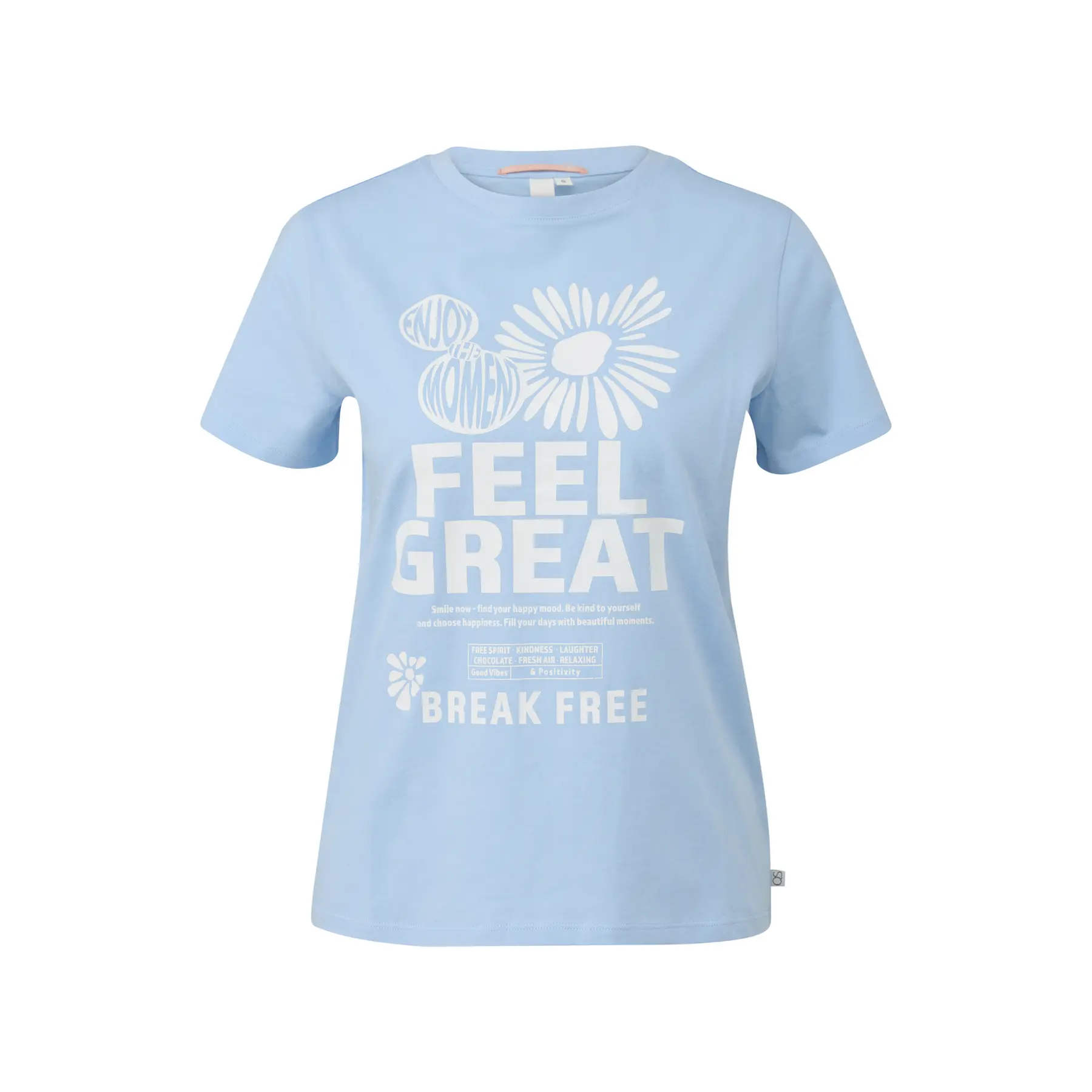 Damen T-Shirt QS Feel Great