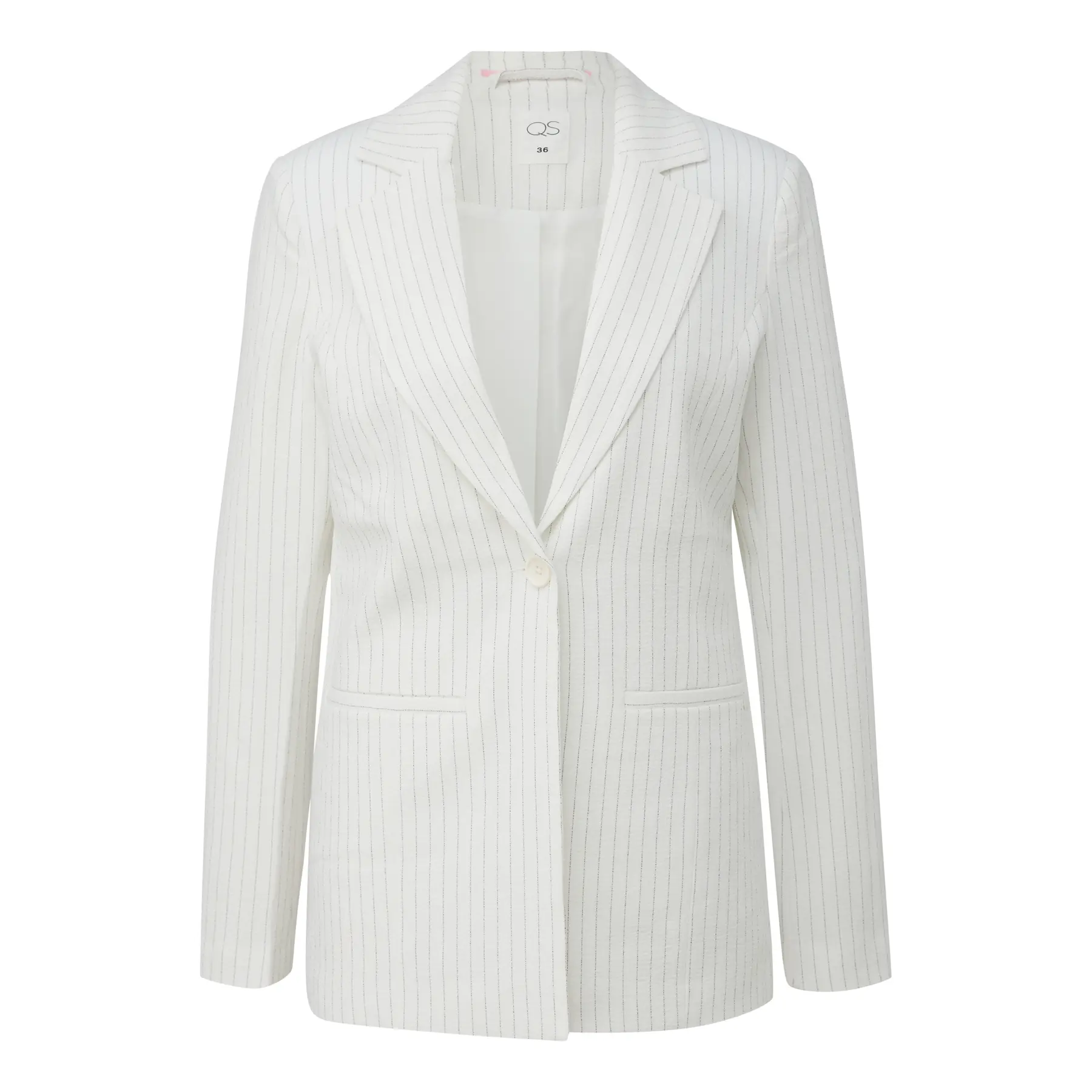 Damen Blazer mit feinen Streifen QS