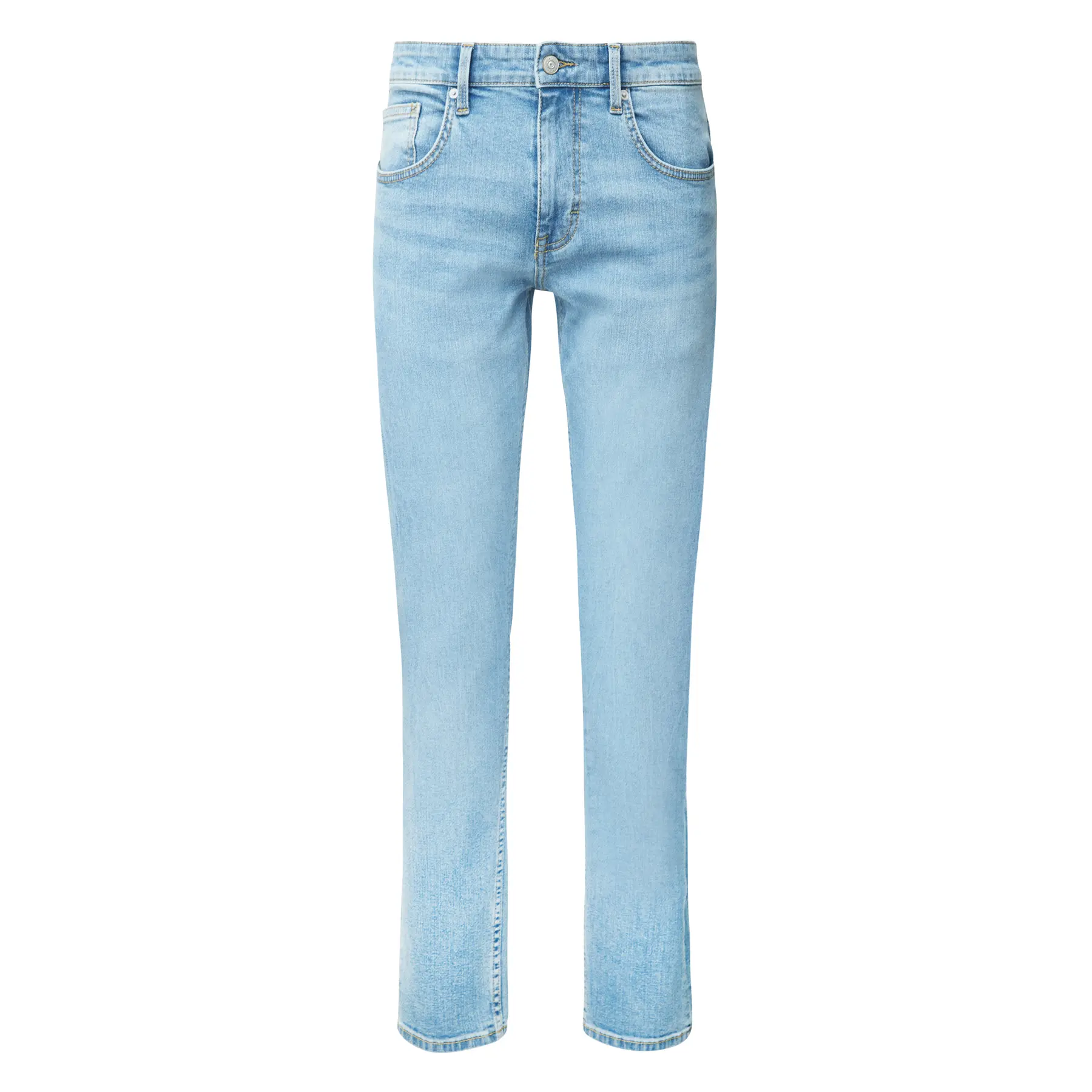 Slim-Fit Jeans mit mittelhoher Taille und subtiler Waschung QS Rick
