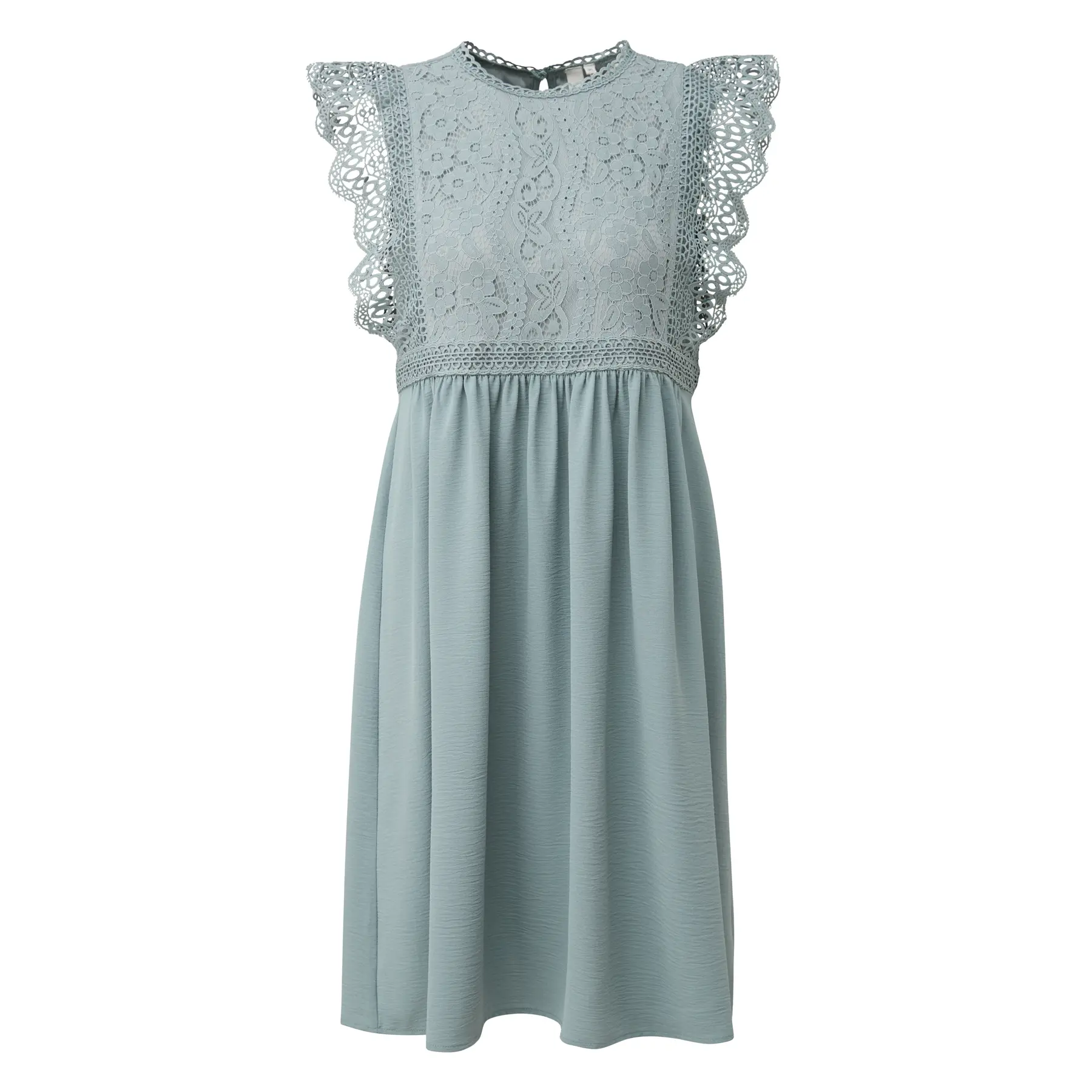 Kurzes Spitzenkleid für Damen QS