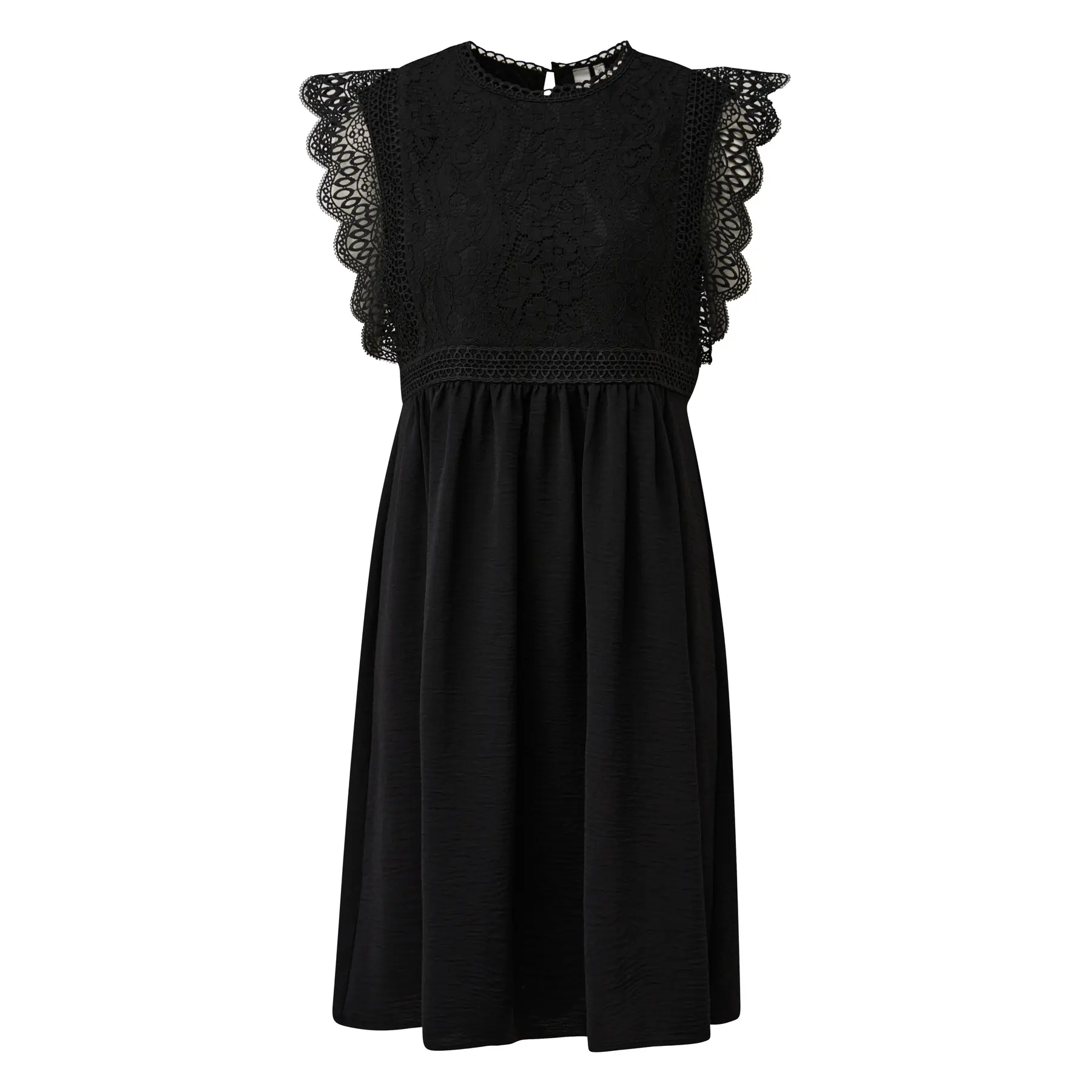Abito corto in pizzo donna