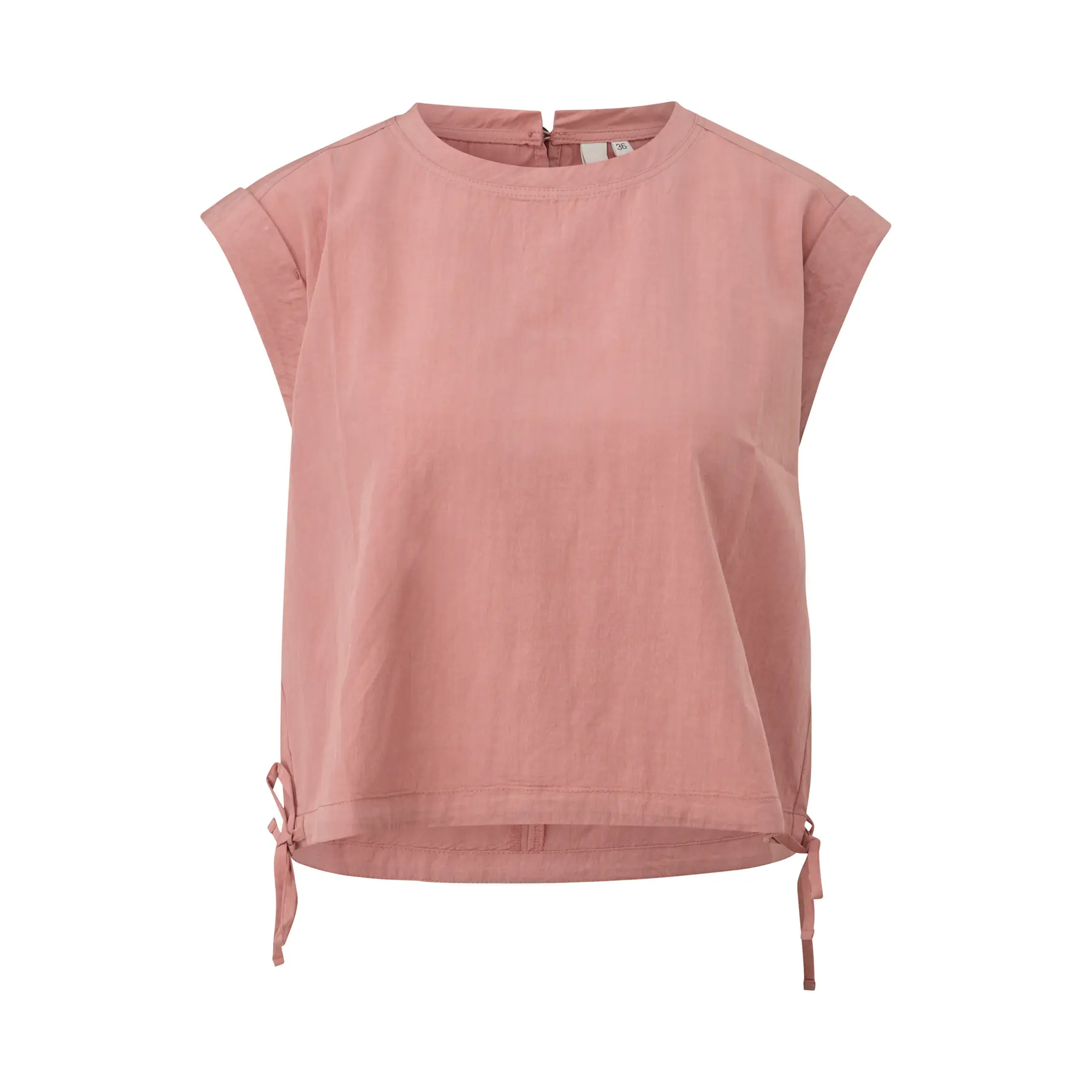 Ärmellose Bluse mit Kordelzug Damen QS