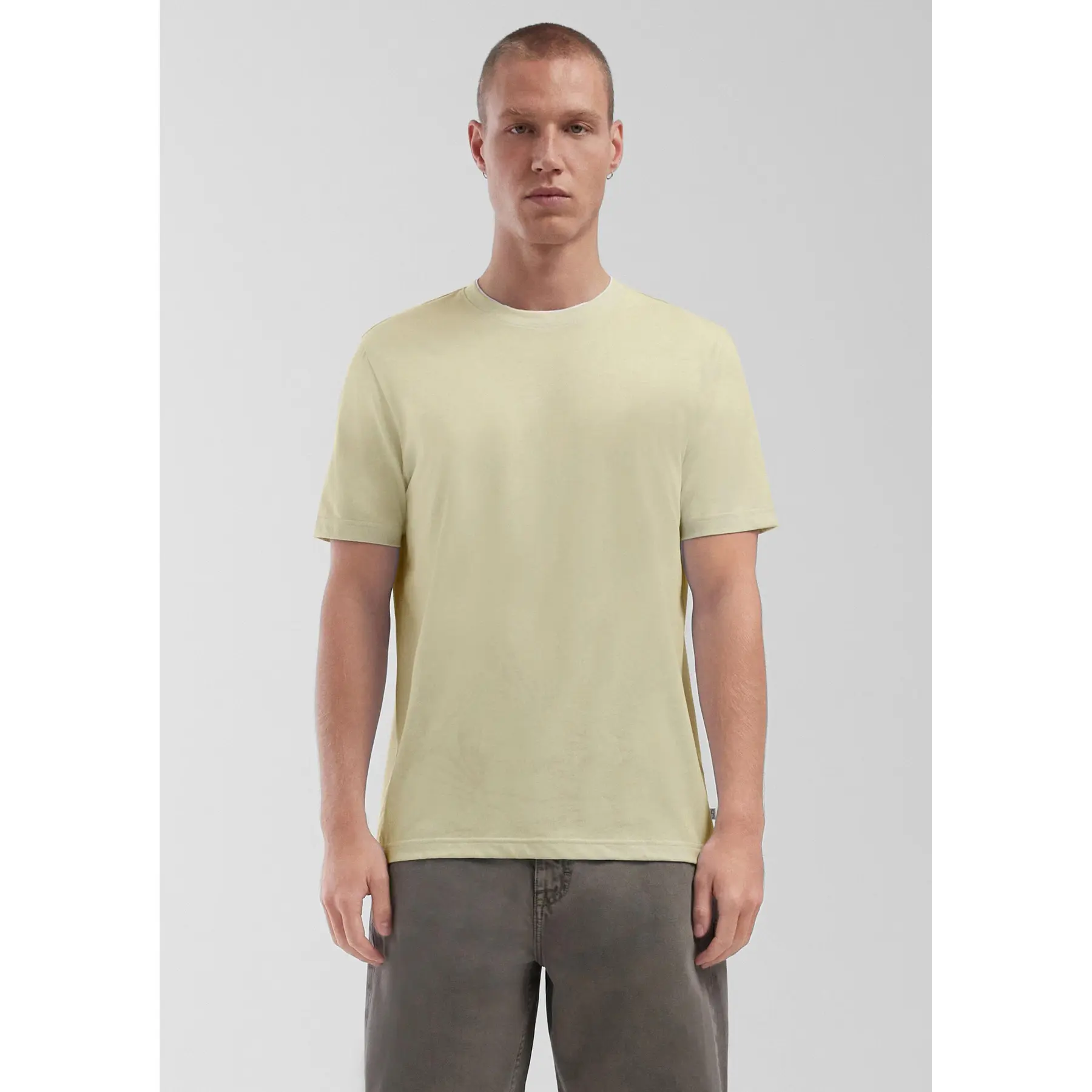 T-Shirt Mit Überlappendem Kragen QS