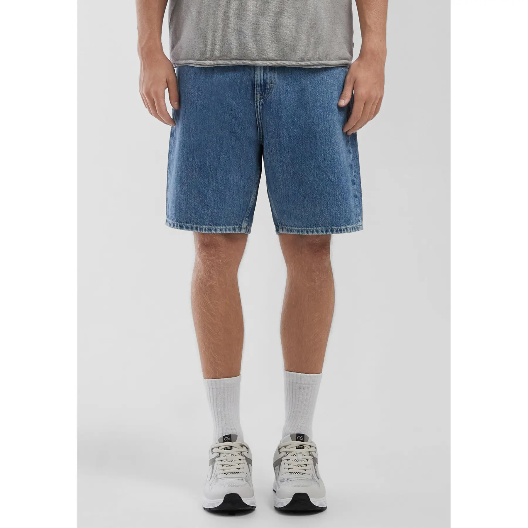 Weite Jeansshorts QS