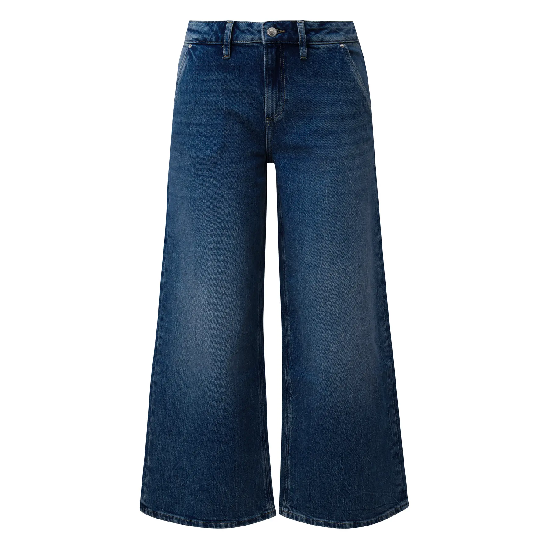 Jeans 7/8 Weite Beinform Damen QS Catie