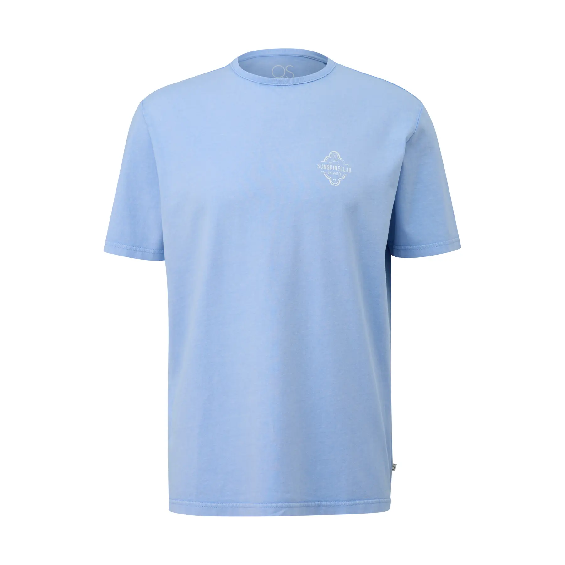 T-Shirt mit Front- und Rückendruck QS