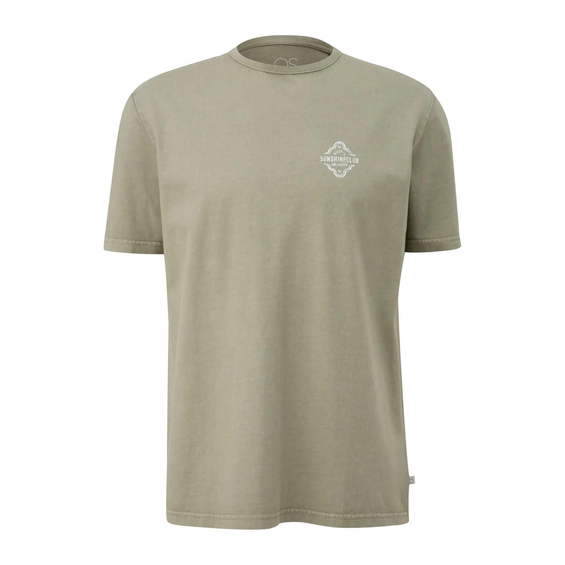 T-Shirt mit Front- und Rückendruck QS