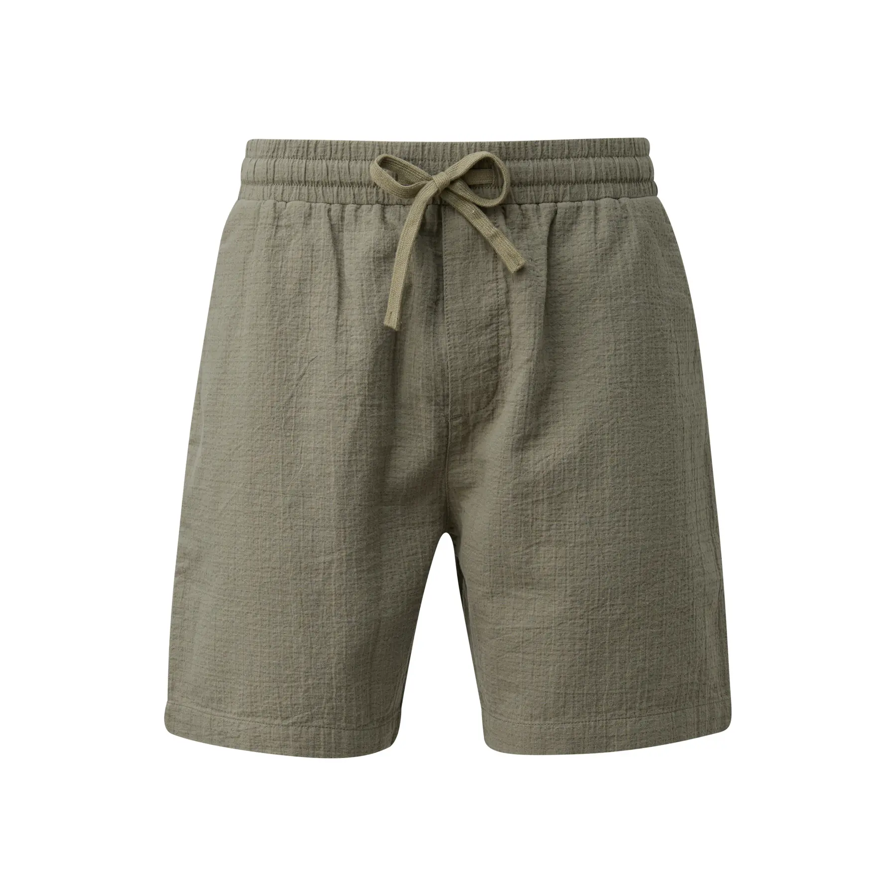 Textured Katoenen Shorts QS