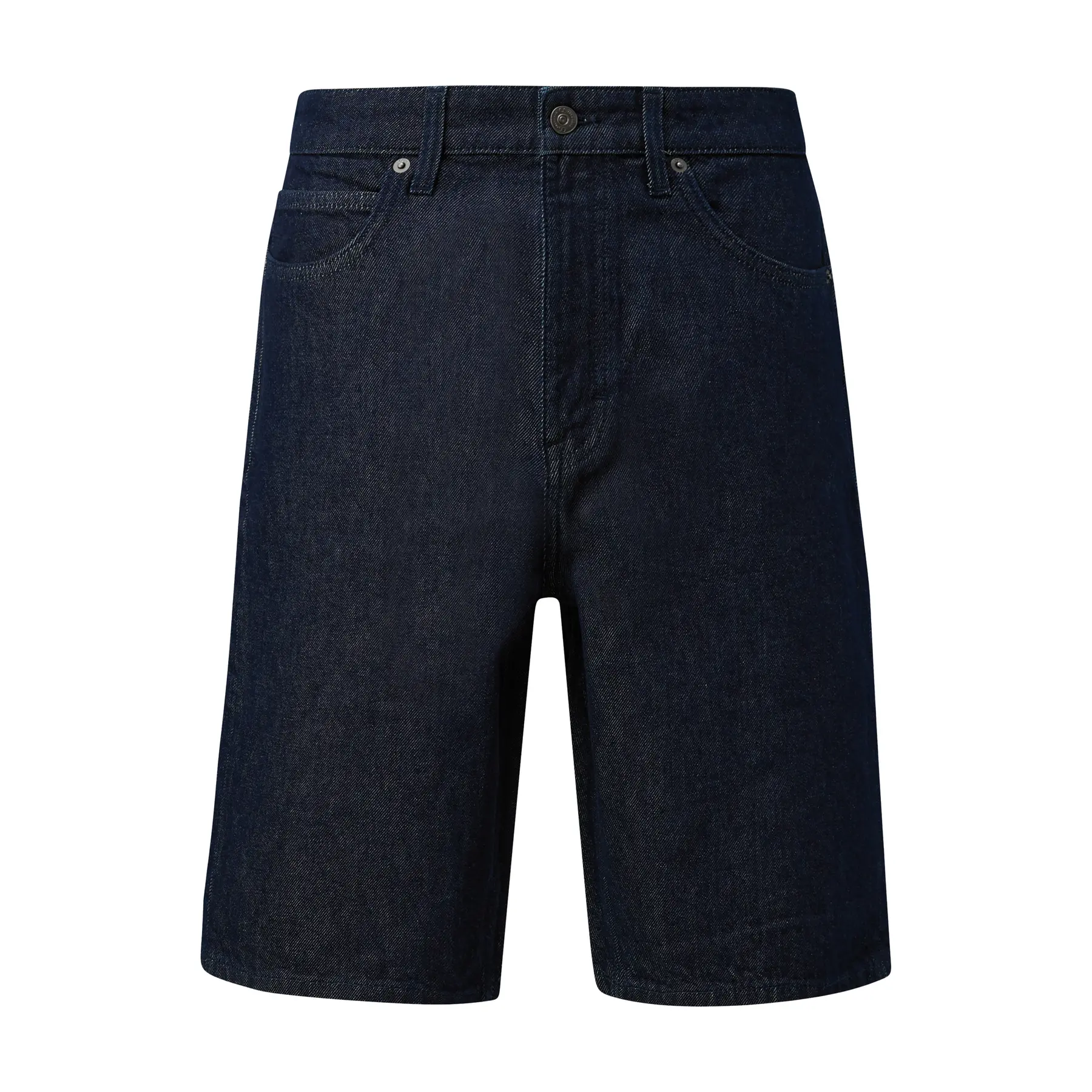 Jeans-Shorts mit Reißverschluss QS
